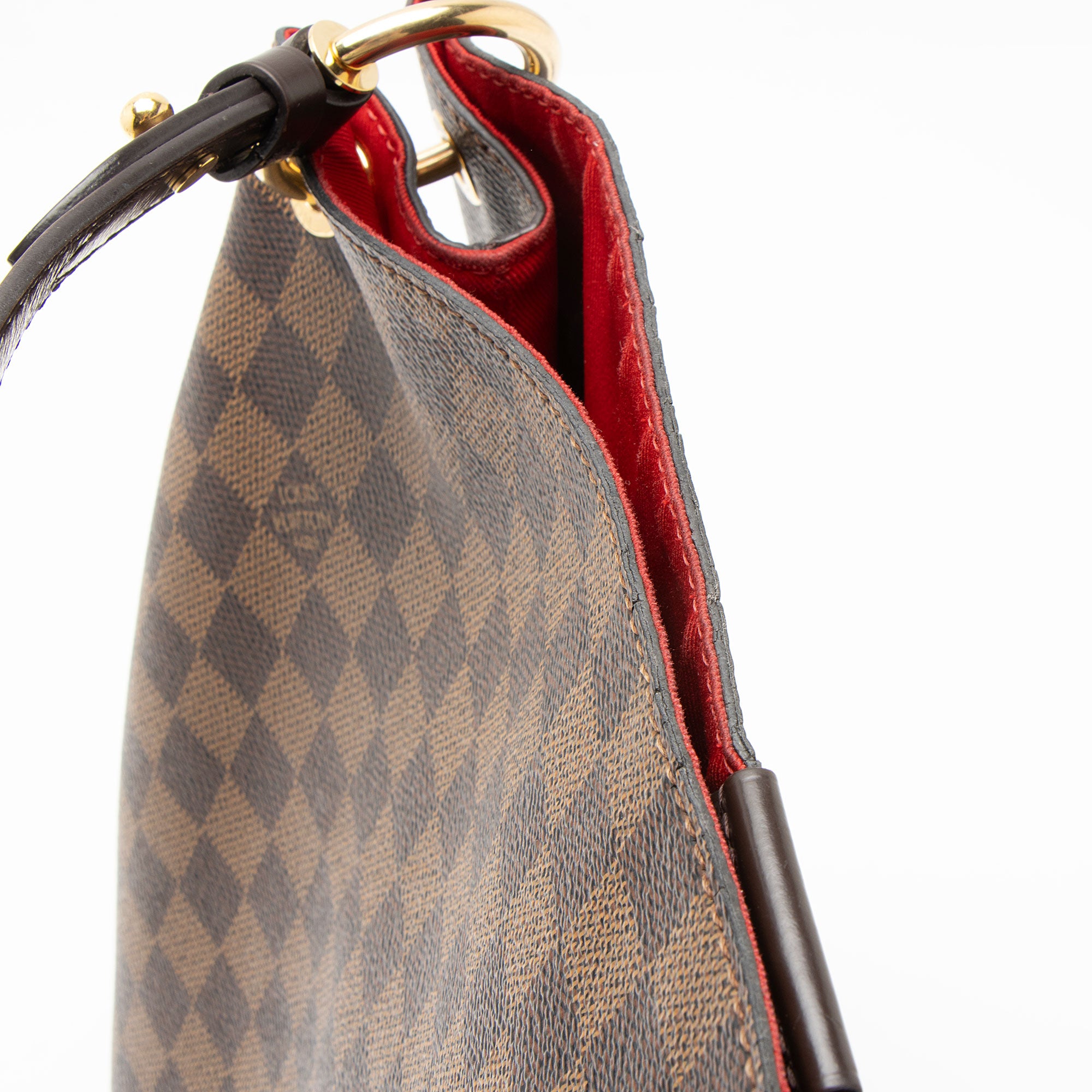 Louis Vuitton Damier Ebene Graceful MM Hobo
