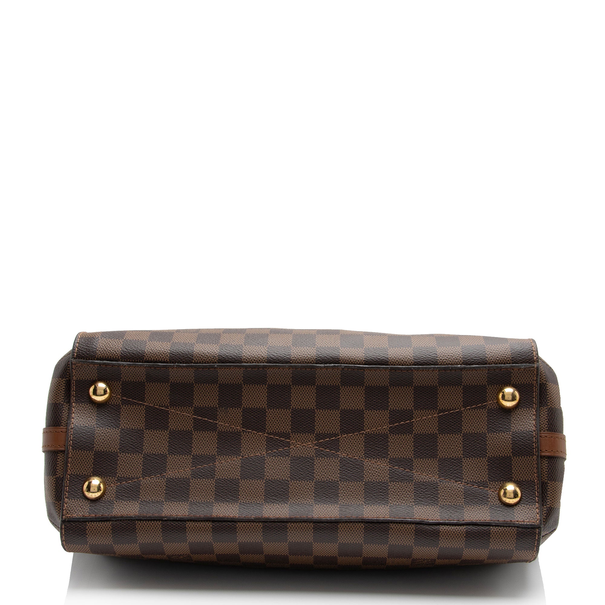 Louis Vuitton Damier Ebene Greenwich Satchel (SHF-hT7MVT)