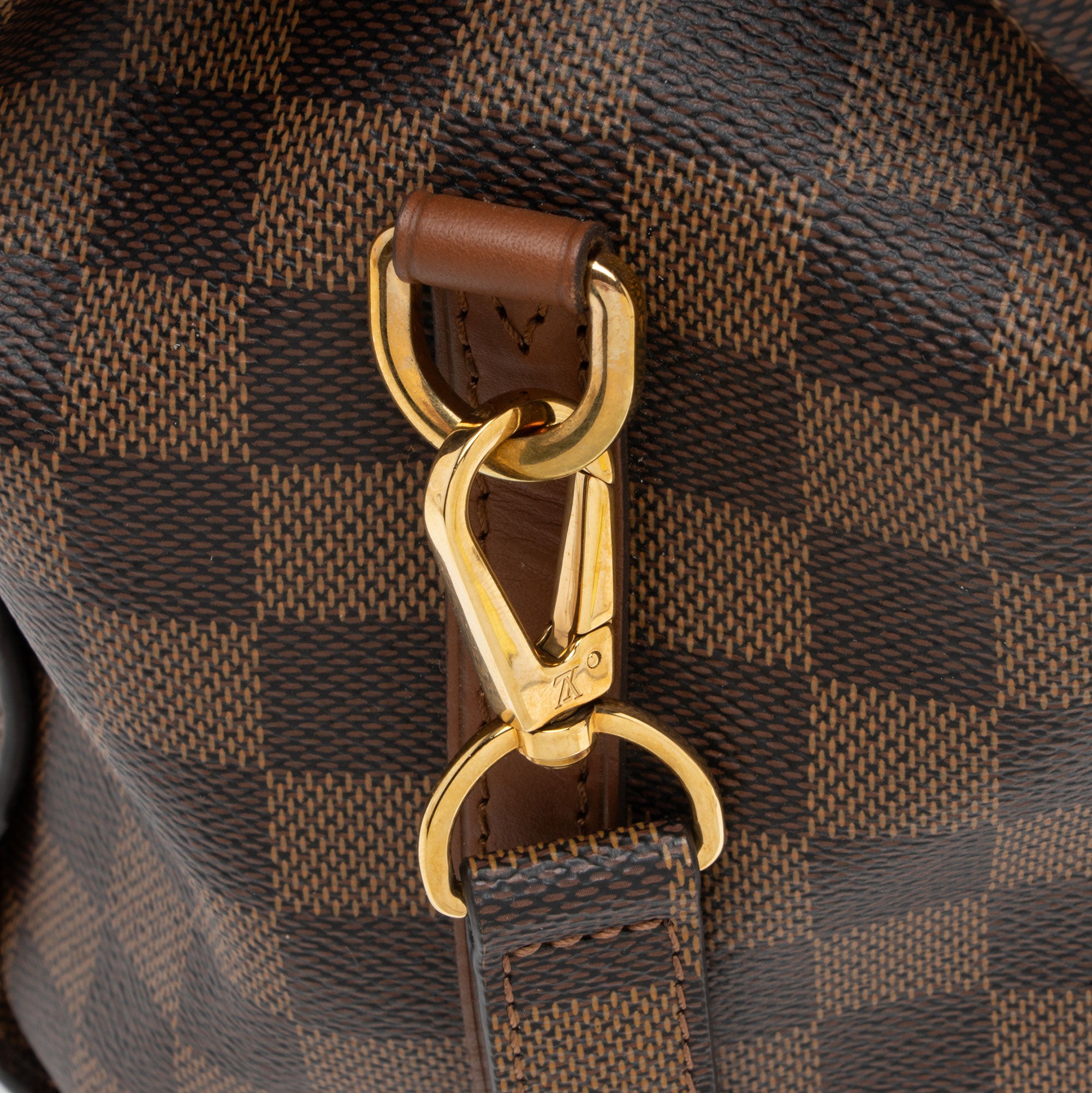 Louis Vuitton Damier Ebene Greenwich Satchel (SHF-hT7MVT)