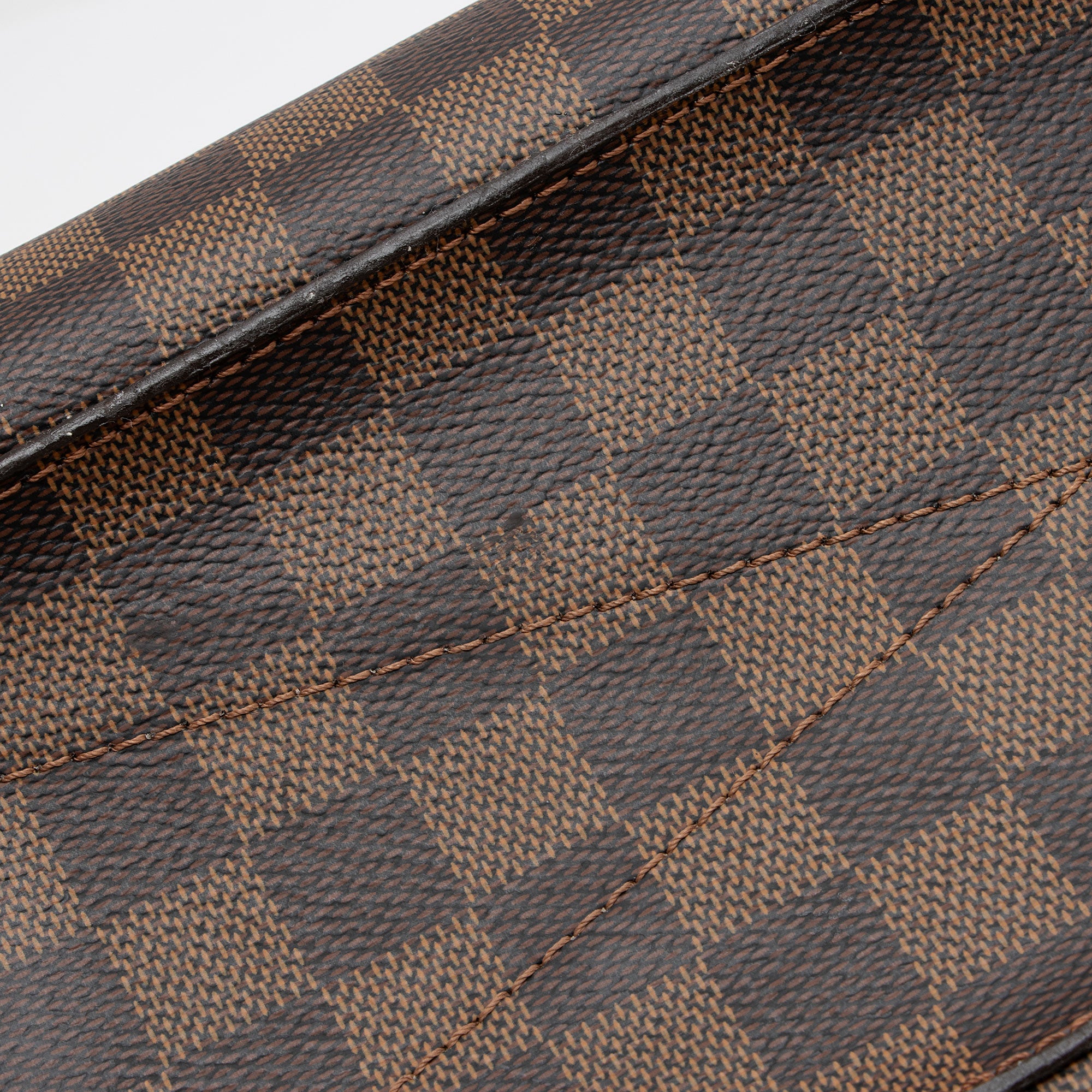 Louis Vuitton Damier Ebene Greenwich Satchel (SHF-hT7MVT)