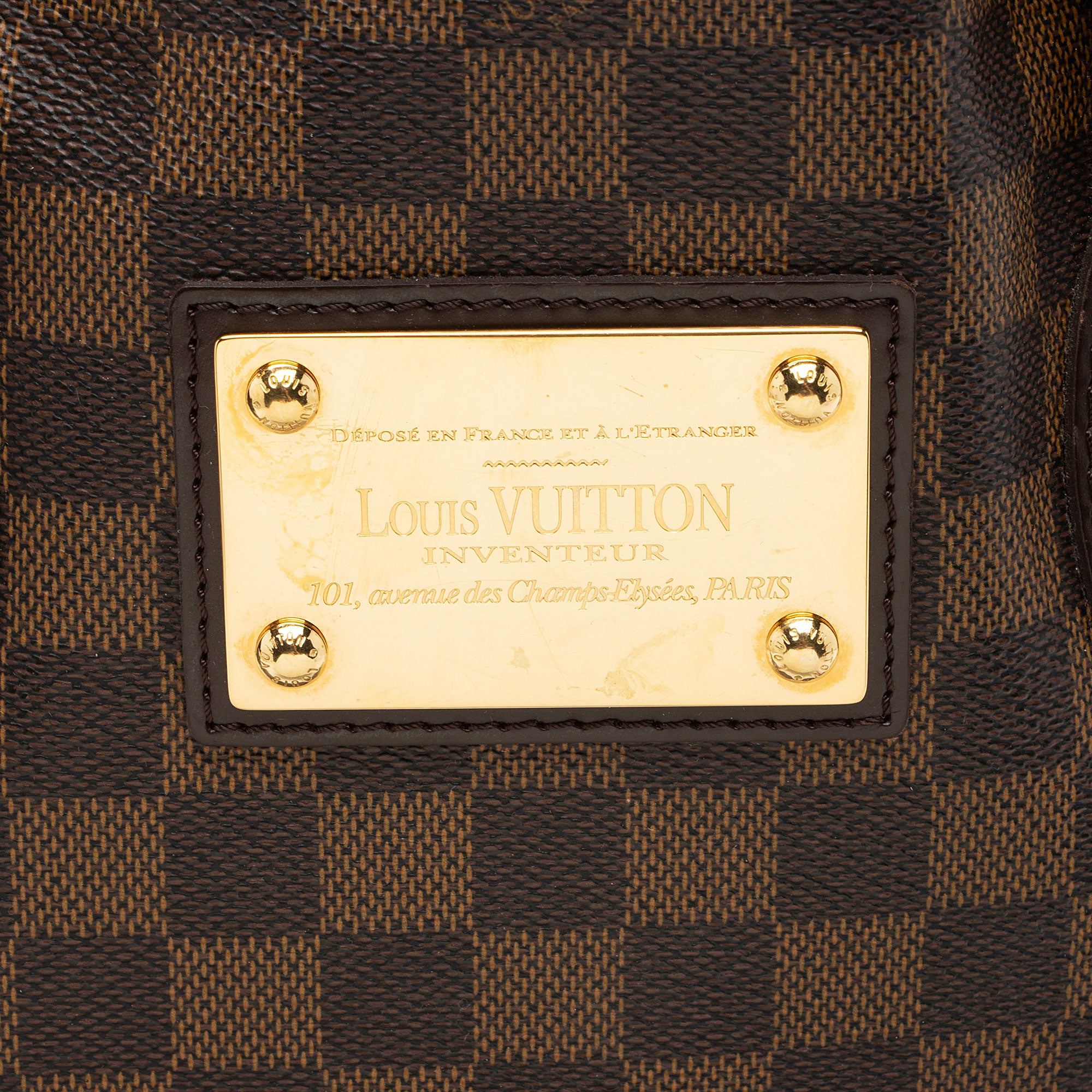 Louis Vuitton Damier Ebene Hampstead MM Tote (SHF-beZ8jV)