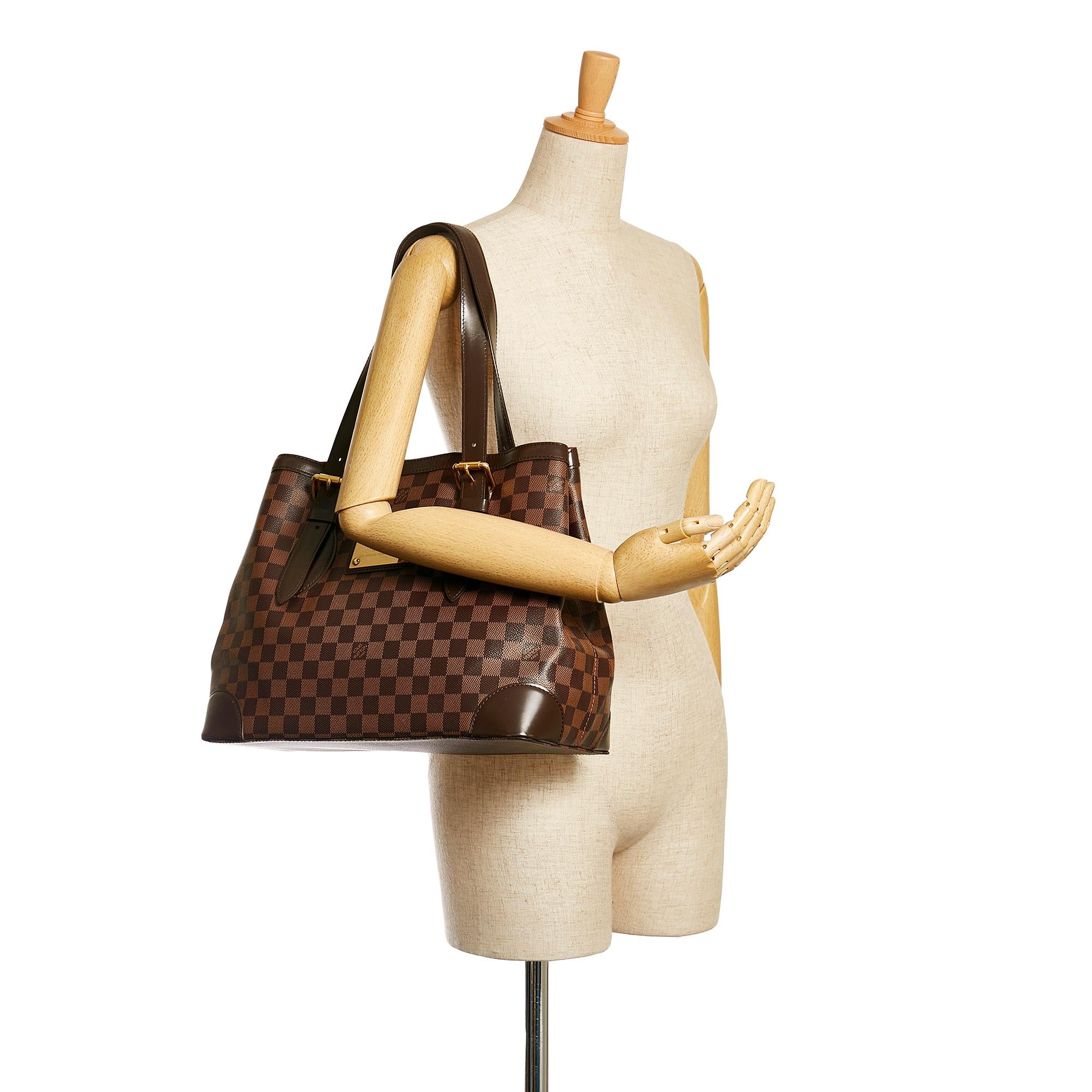 Louis Vuitton Damier Ebene Hampstead MM (SHG-ax0Ugf)