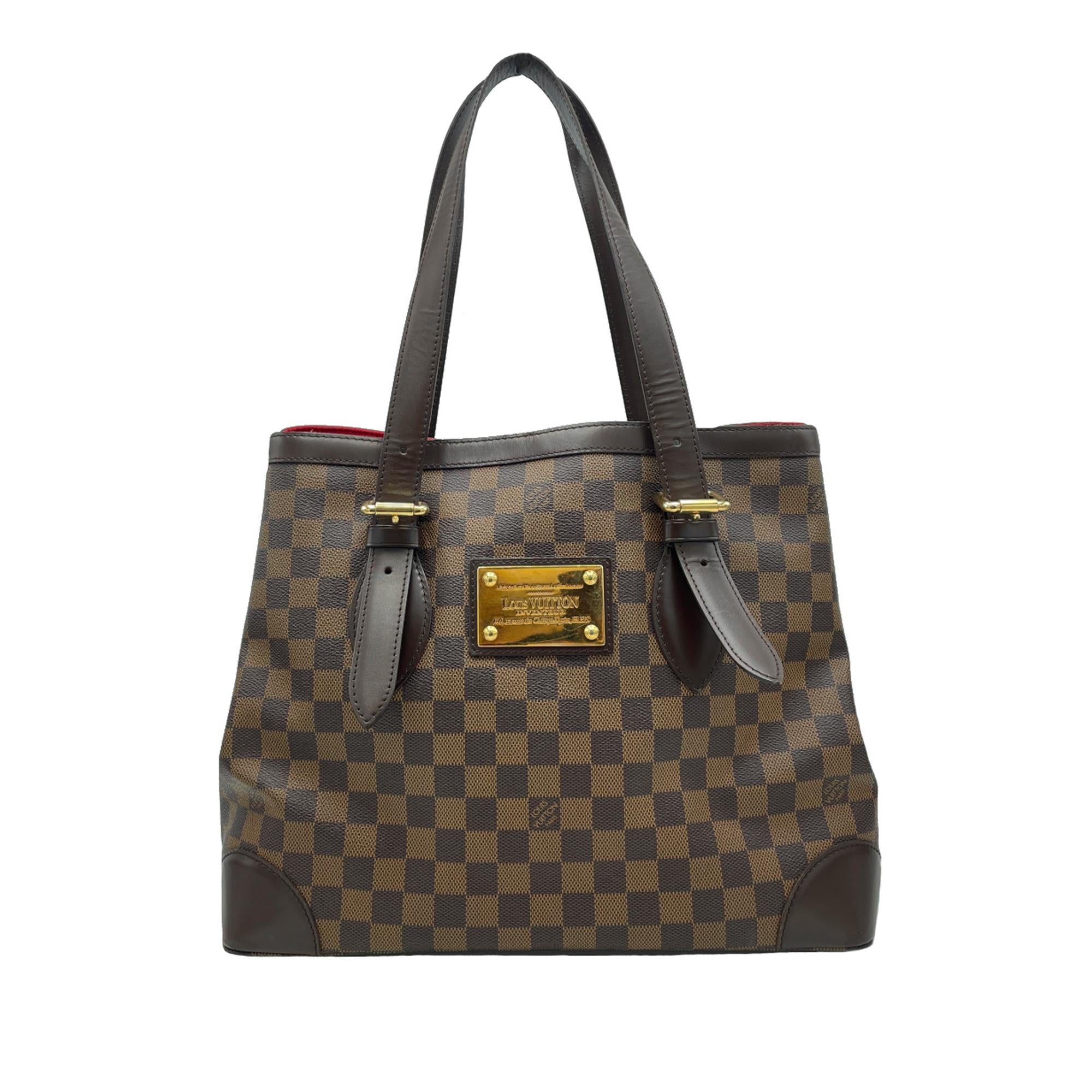 Louis Vuitton Damier Ebene Hampstead MM (SHG-YQnk2L)
