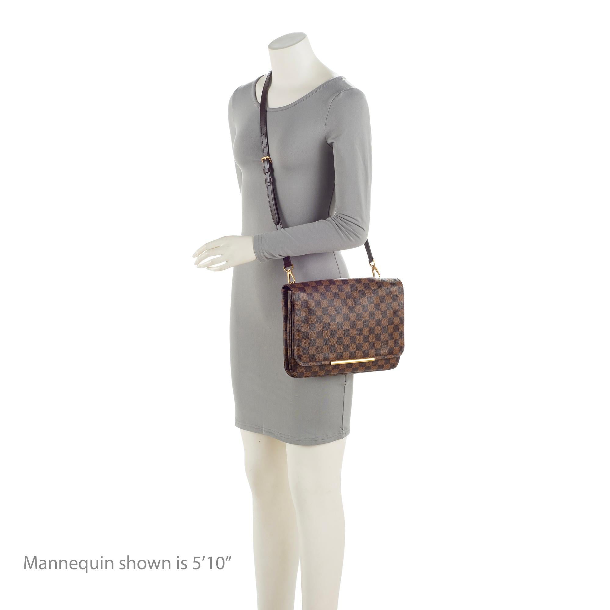 Louis Vuitton Damier Ebene Hoxton GM Shoulder Bag