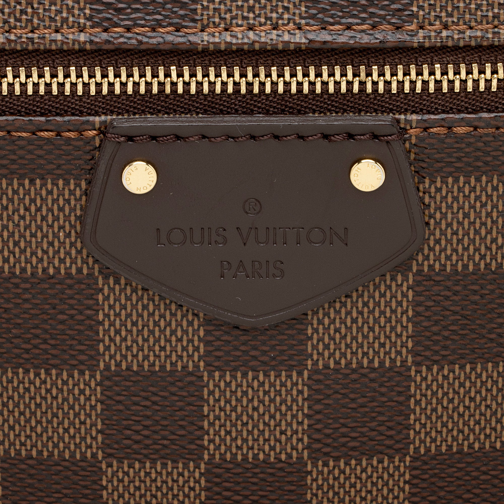Louis Vuitton Damier Ebene Iena MM Tote (SHF-xtSdlF)