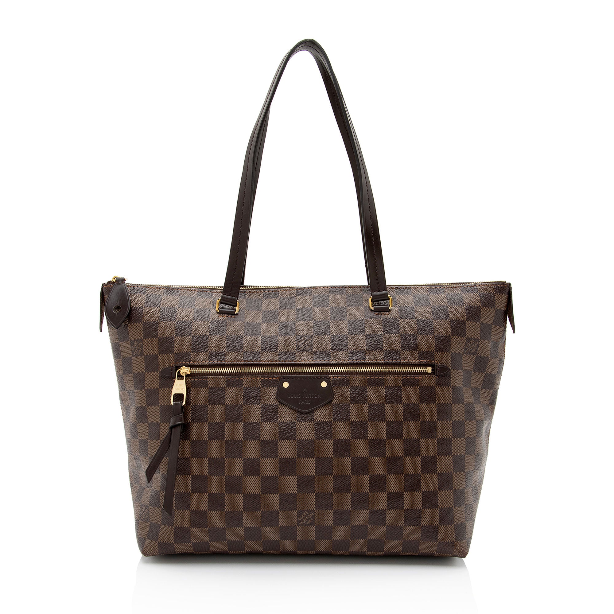 Louis Vuitton Damier Ebene Iena MM Tote (SHF-xtSdlF)