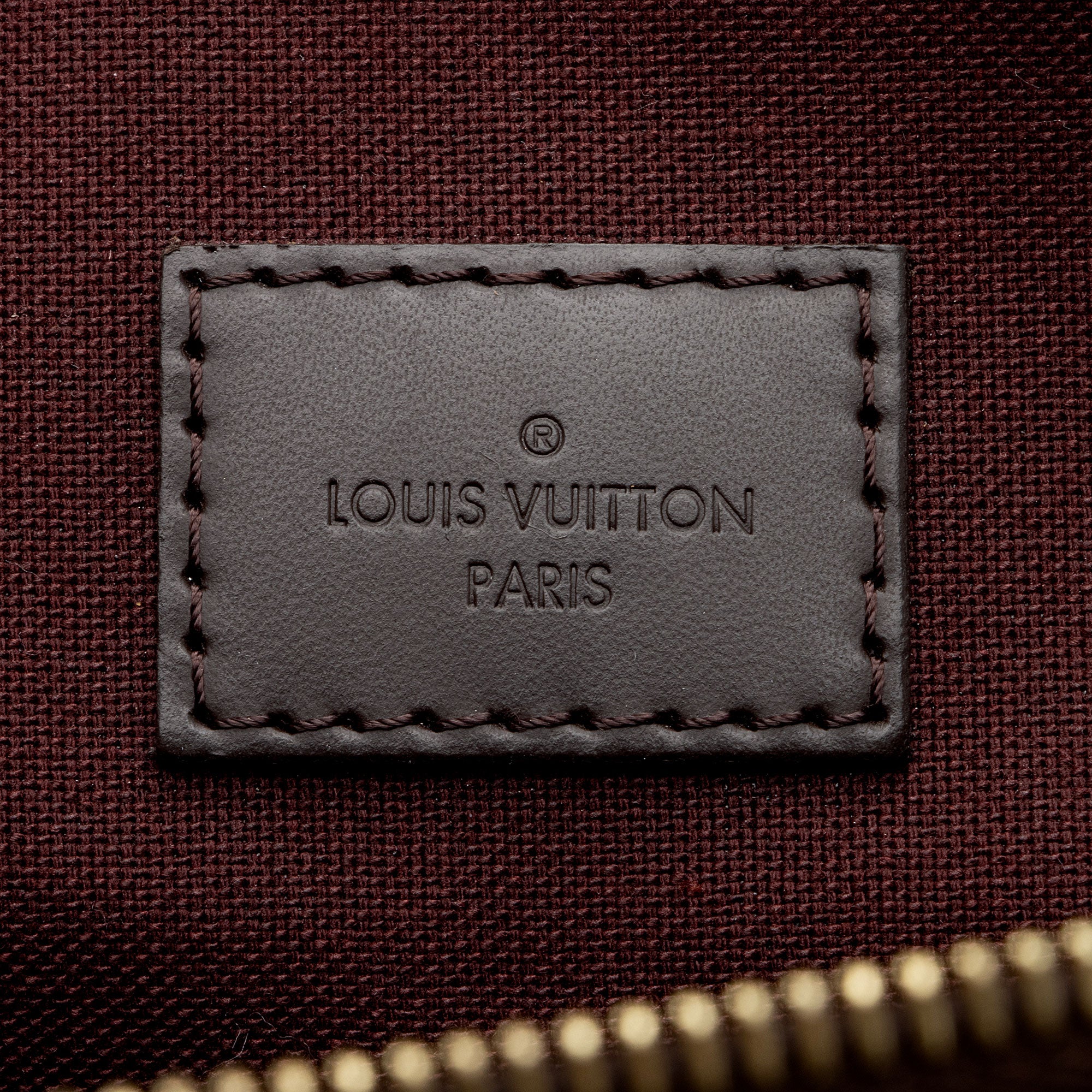 Louis Vuitton Damier Ebene Iena MM Tote (SHF-xtSdlF)