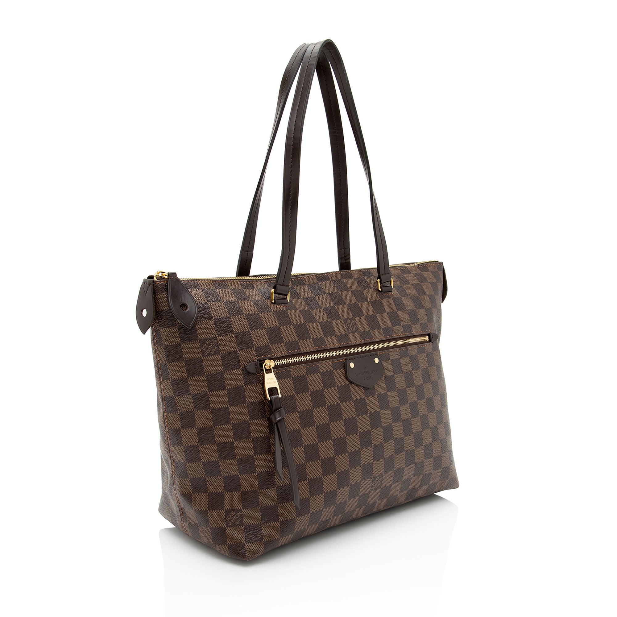 Louis Vuitton Damier Ebene Iena MM Tote (SHF-xtSdlF)