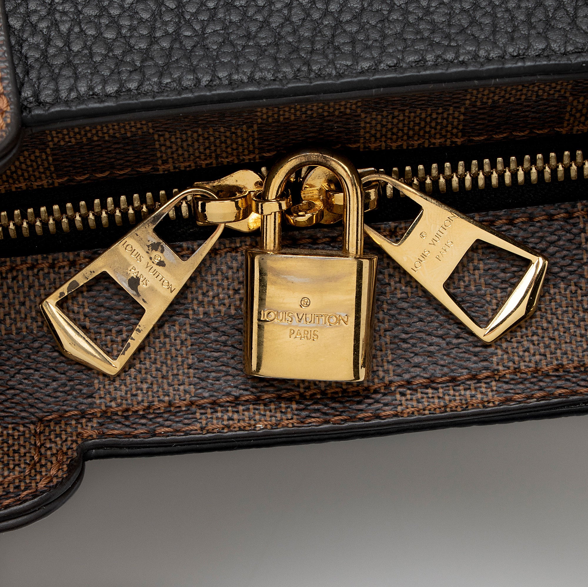 Louis Vuitton Damier Ebene Jersey Tote (SHF-CmbZnf)