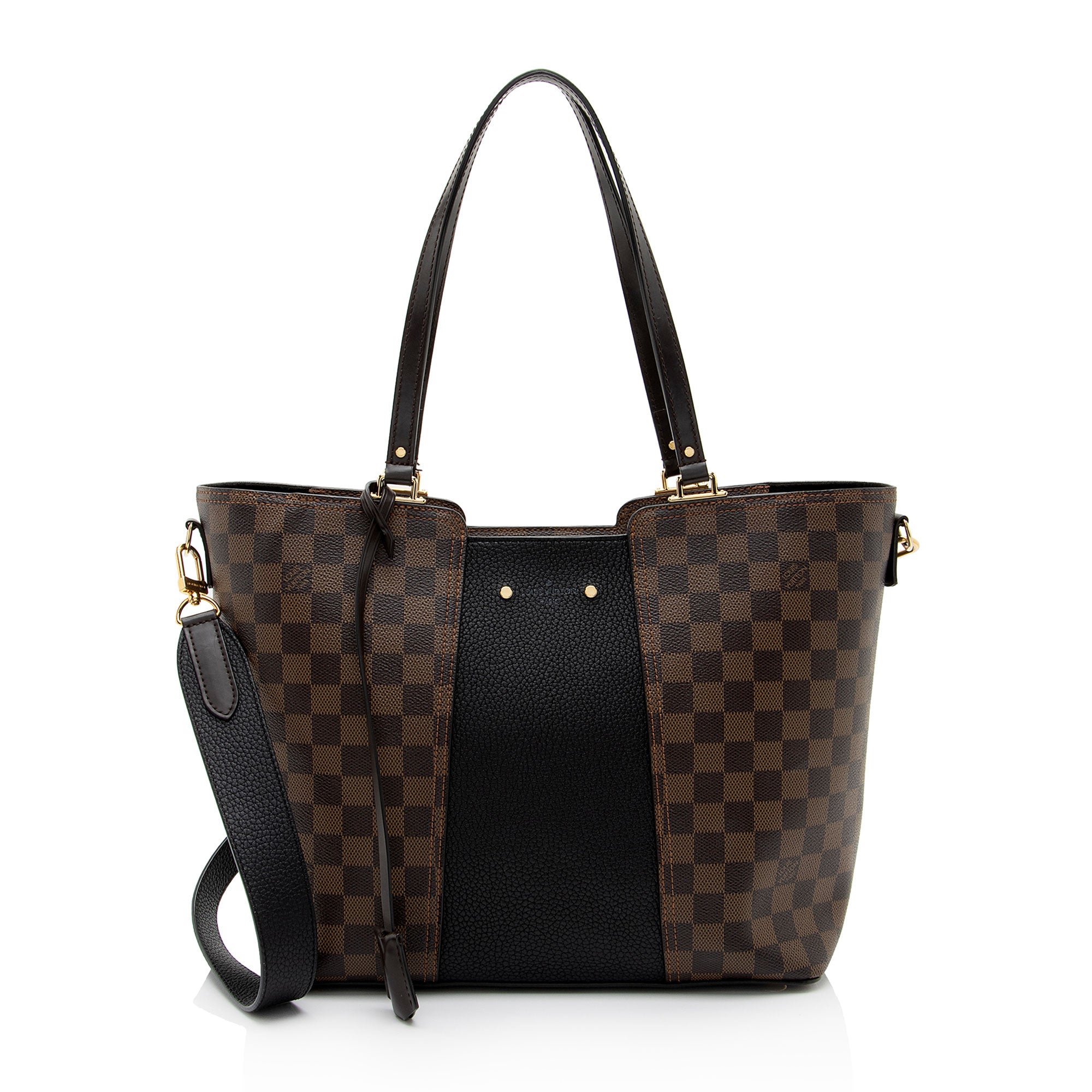 Louis Vuitton Damier Ebene Jersey Tote (SHF-CmbZnf)