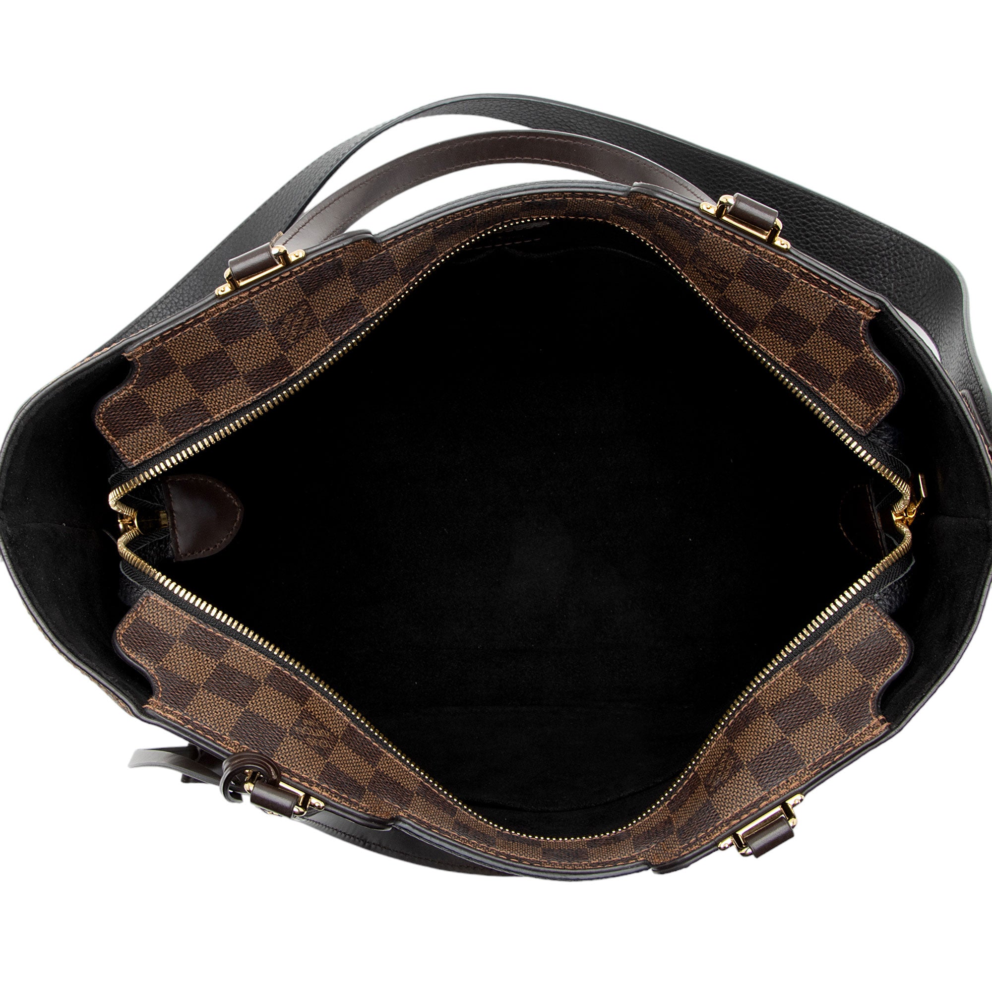 Louis Vuitton Damier Ebene Jersey Tote (SHF-CmbZnf)