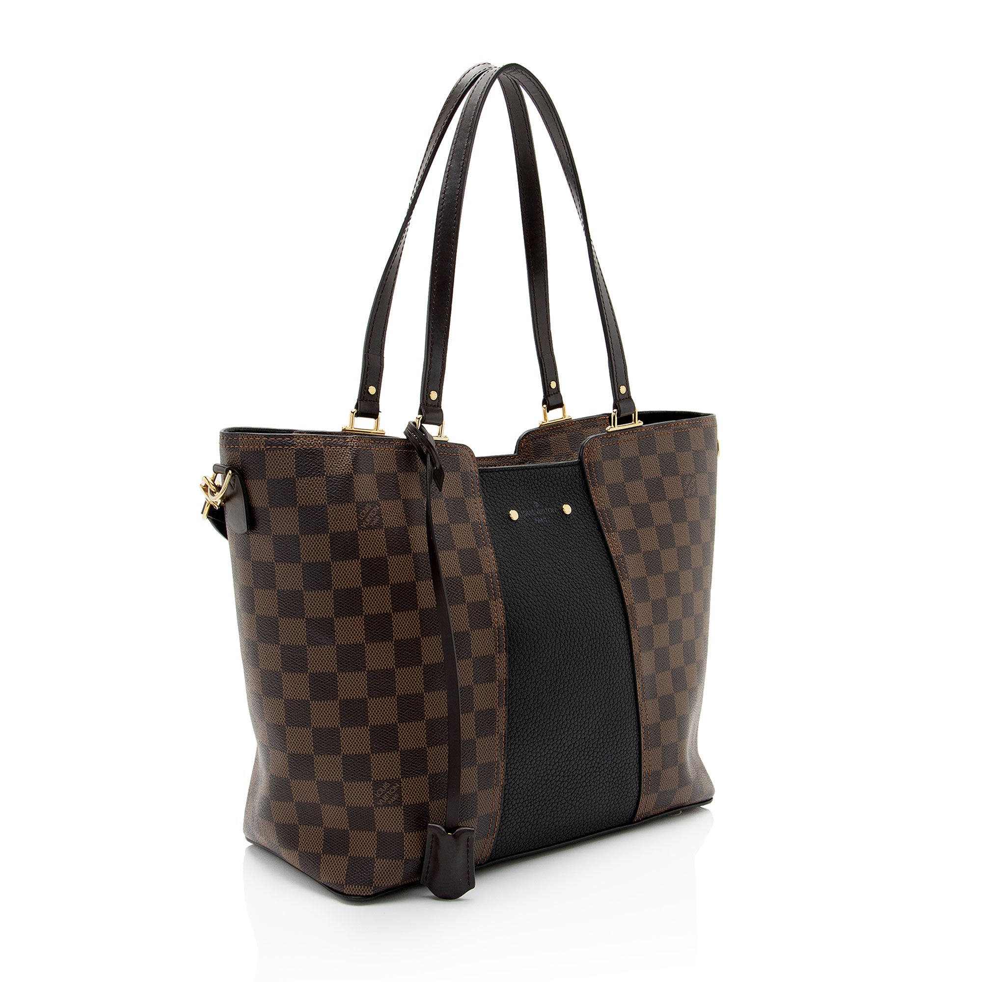 Louis Vuitton Damier Ebene Jersey Tote (SHF-CmbZnf)