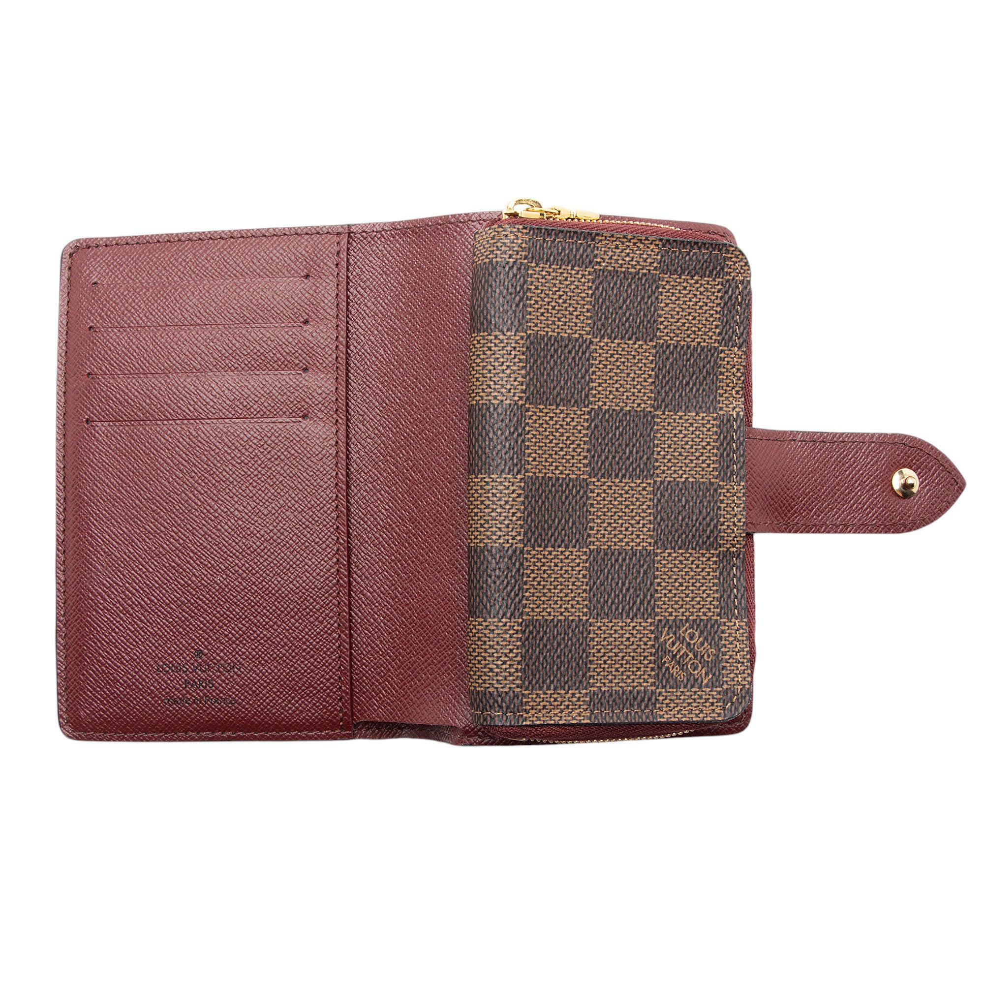 Louis Vuitton Damier Ebene Juliette Wallet (SHF-lxGsmq)