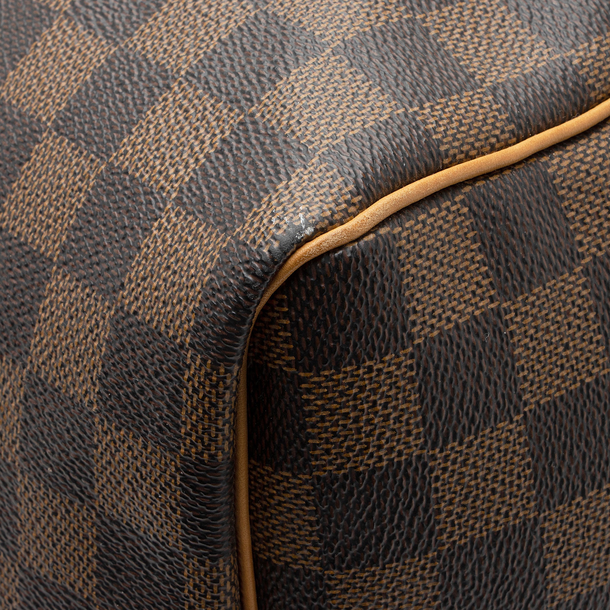 Louis Vuitton Damier Ebene Keepall Bandouliere 55 Duffle Bag (SHF-oHjWTD)