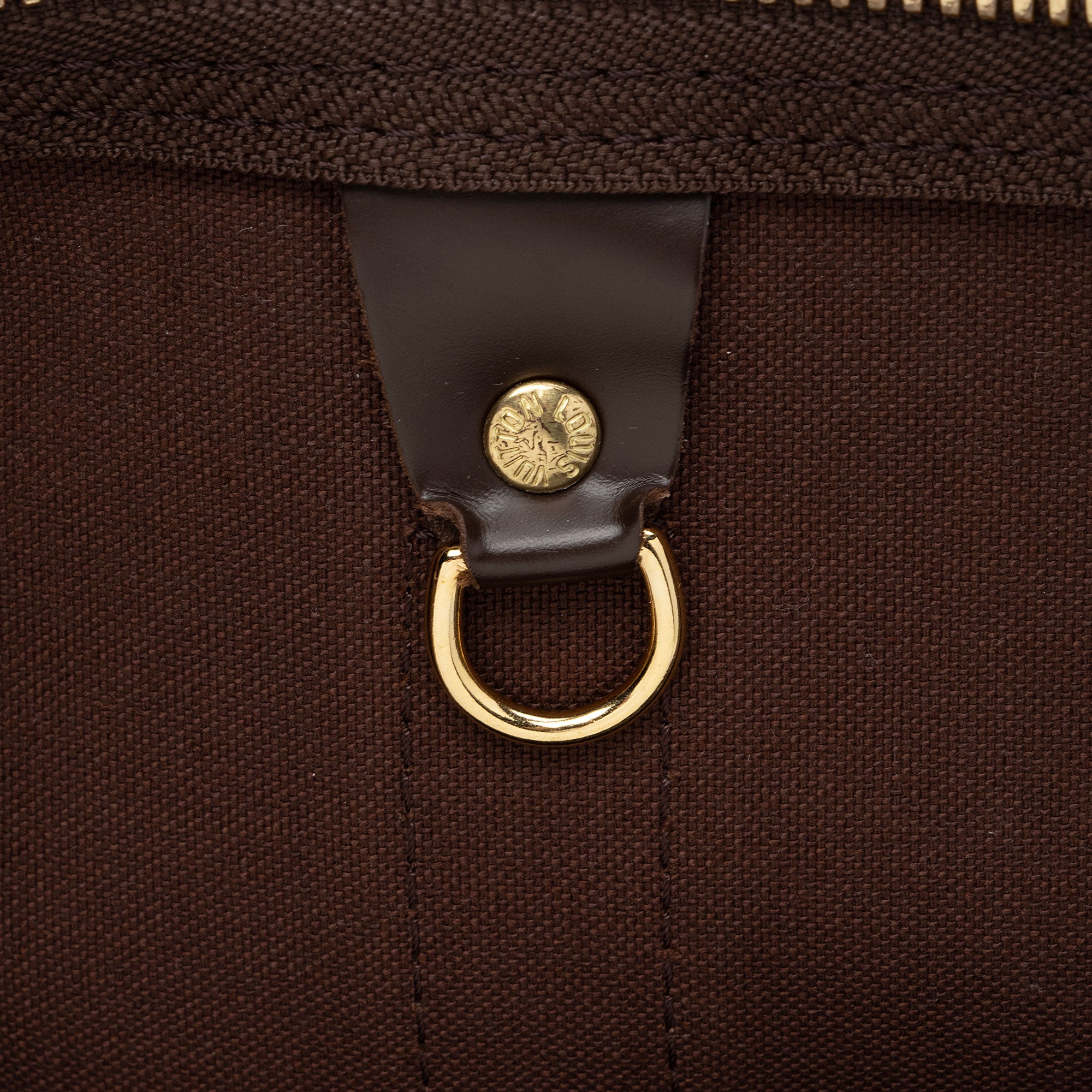 Louis Vuitton Damier Ebene Keepall Bandouliere 55 Duffle Bag (SHF-tEajPT)