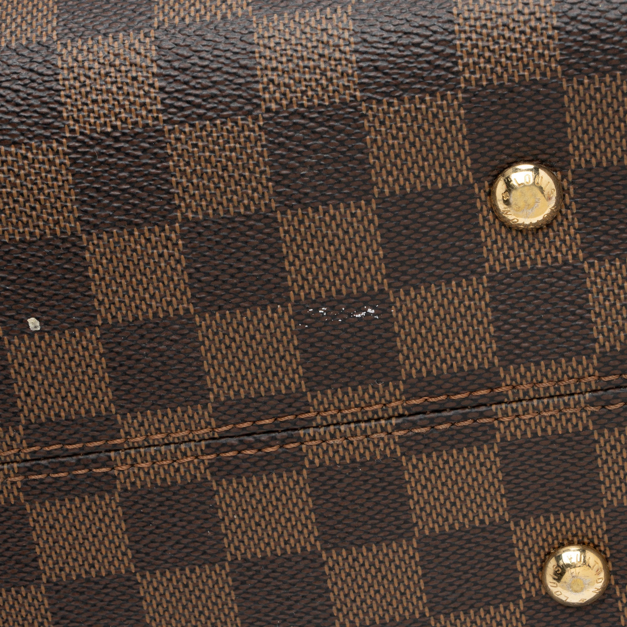 Louis Vuitton Damier Ebene Kensington Bowler Satchel