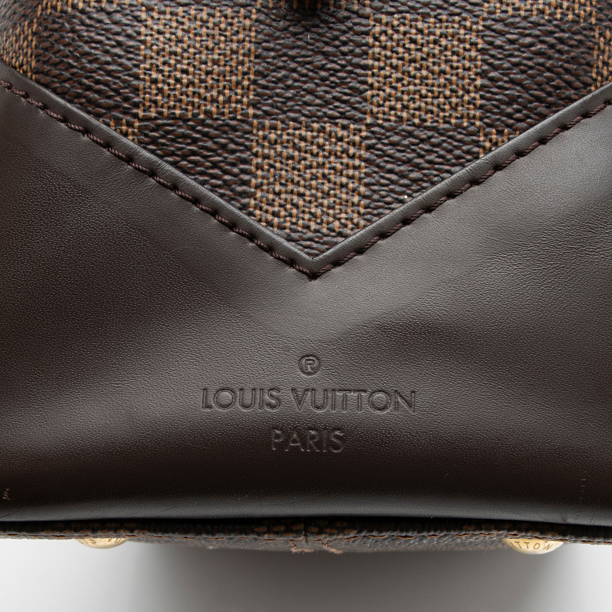 Louis Vuitton Damier Ebene Kensington Bowler Satchel