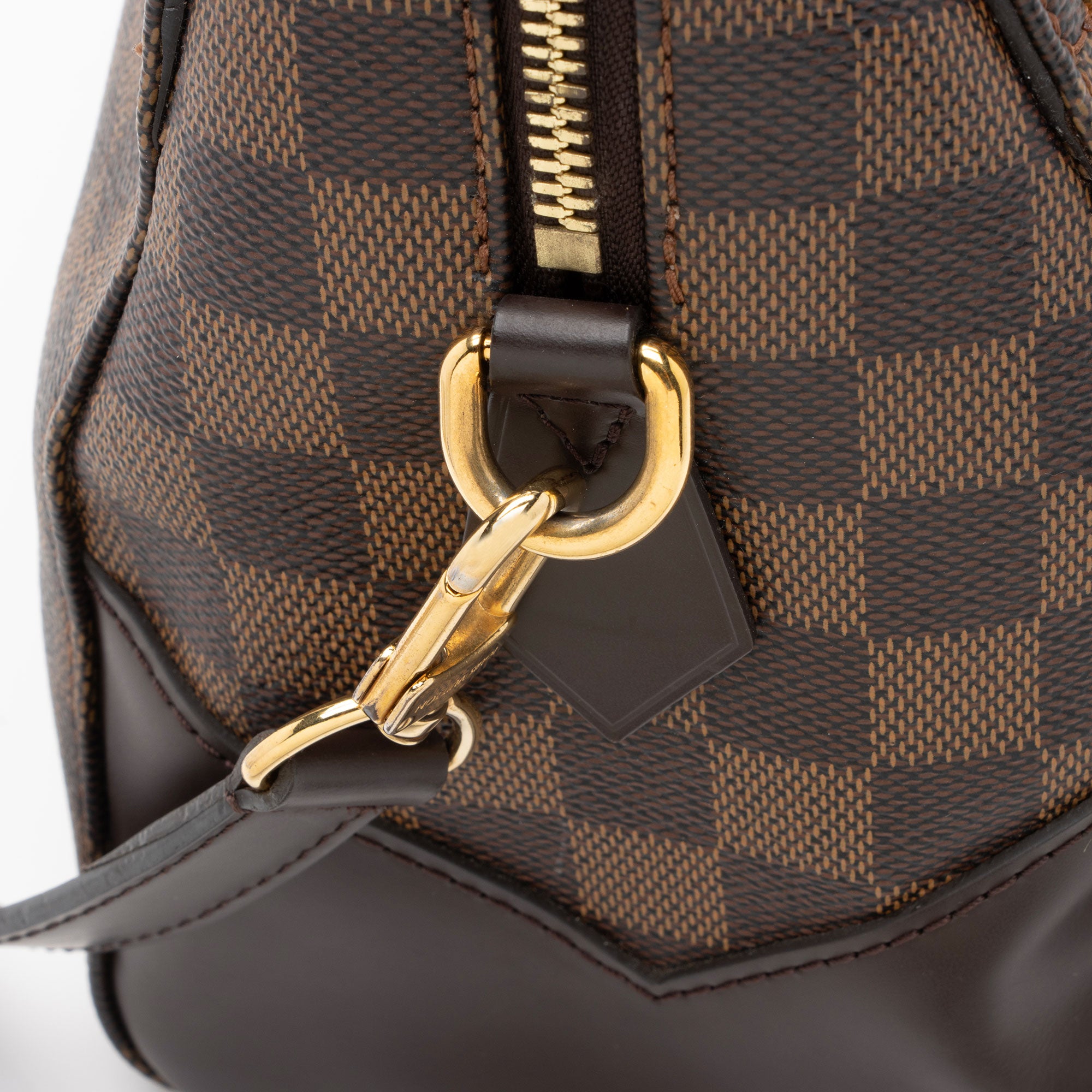 Louis Vuitton Damier Ebene Kensington Bowler Satchel