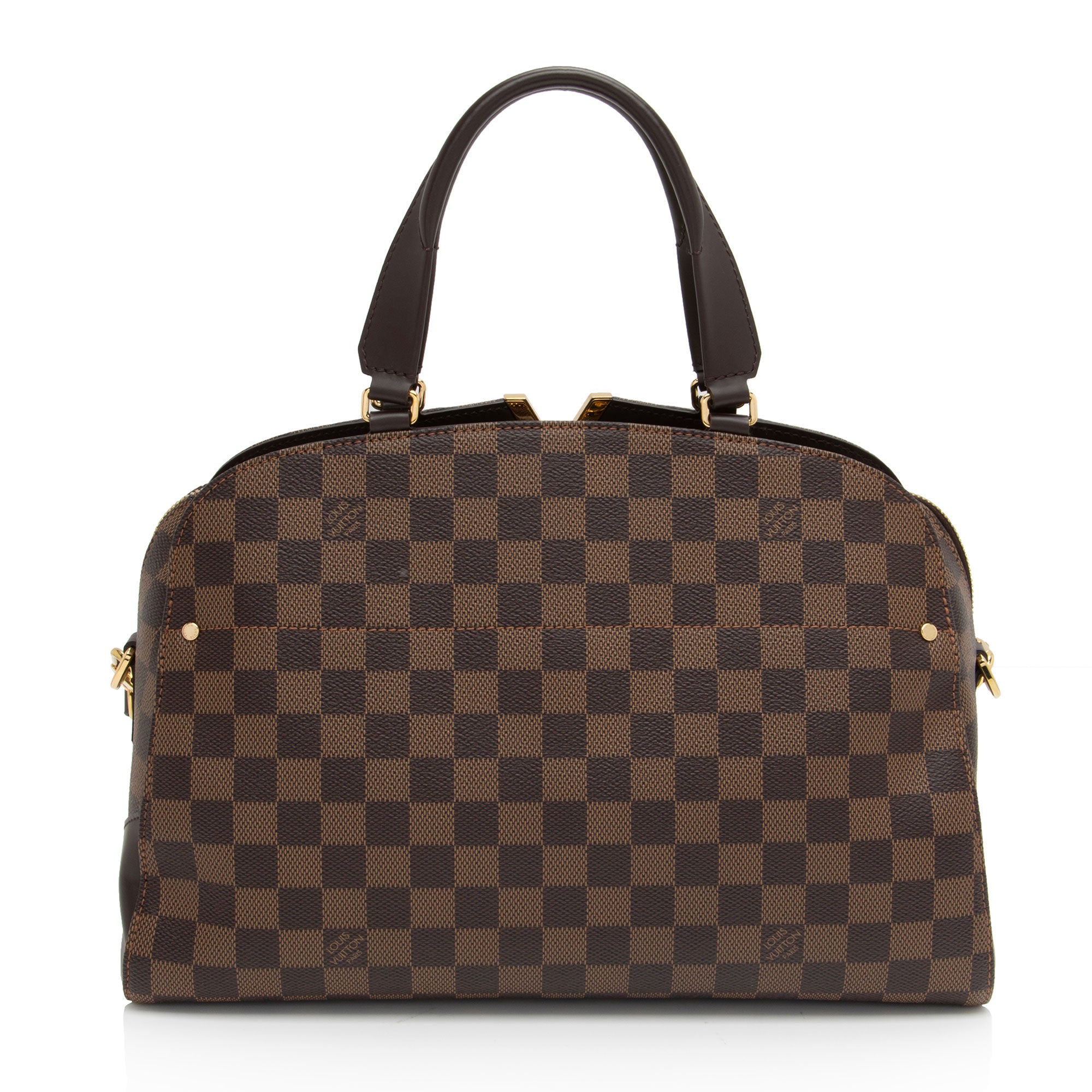 Louis Vuitton Damier Ebene Kensington Bowling Satchel (SHF-OyYSEG)