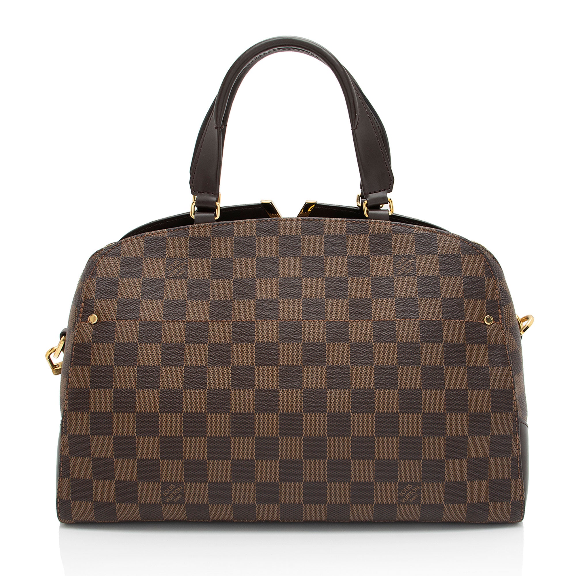 Louis Vuitton Damier Ebene Kensington Bowling Satchel (SHF-aBifAN)