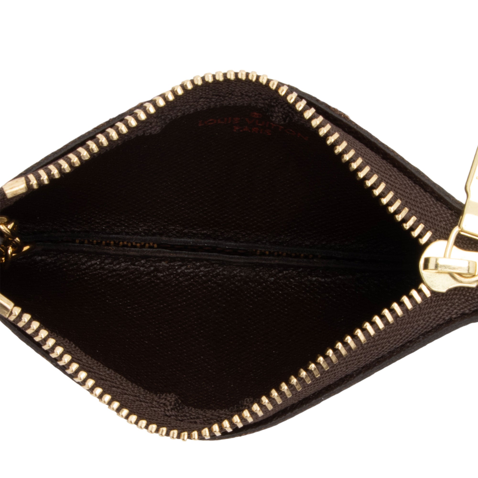 Louis Vuitton Damier Ebene Key Pouch (SHF-qx5uvo)