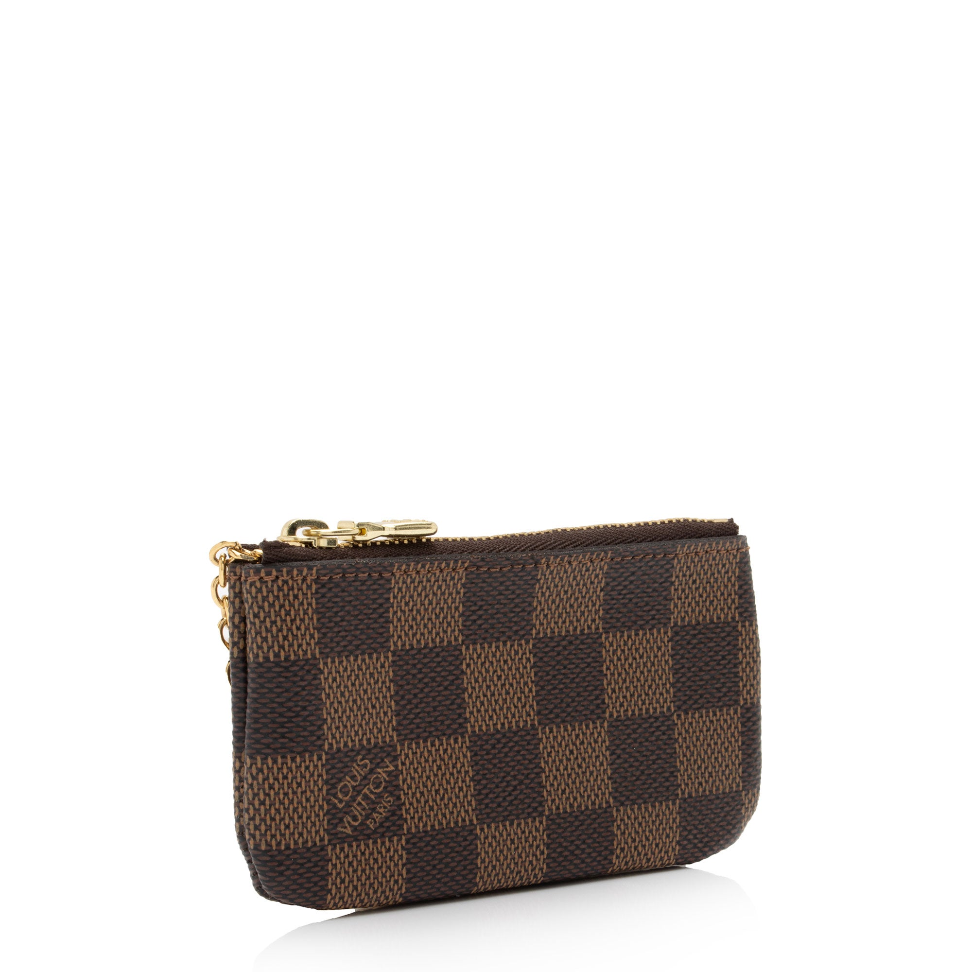 Louis Vuitton Damier Ebene Key Pouch (SHF-qx5uvo)