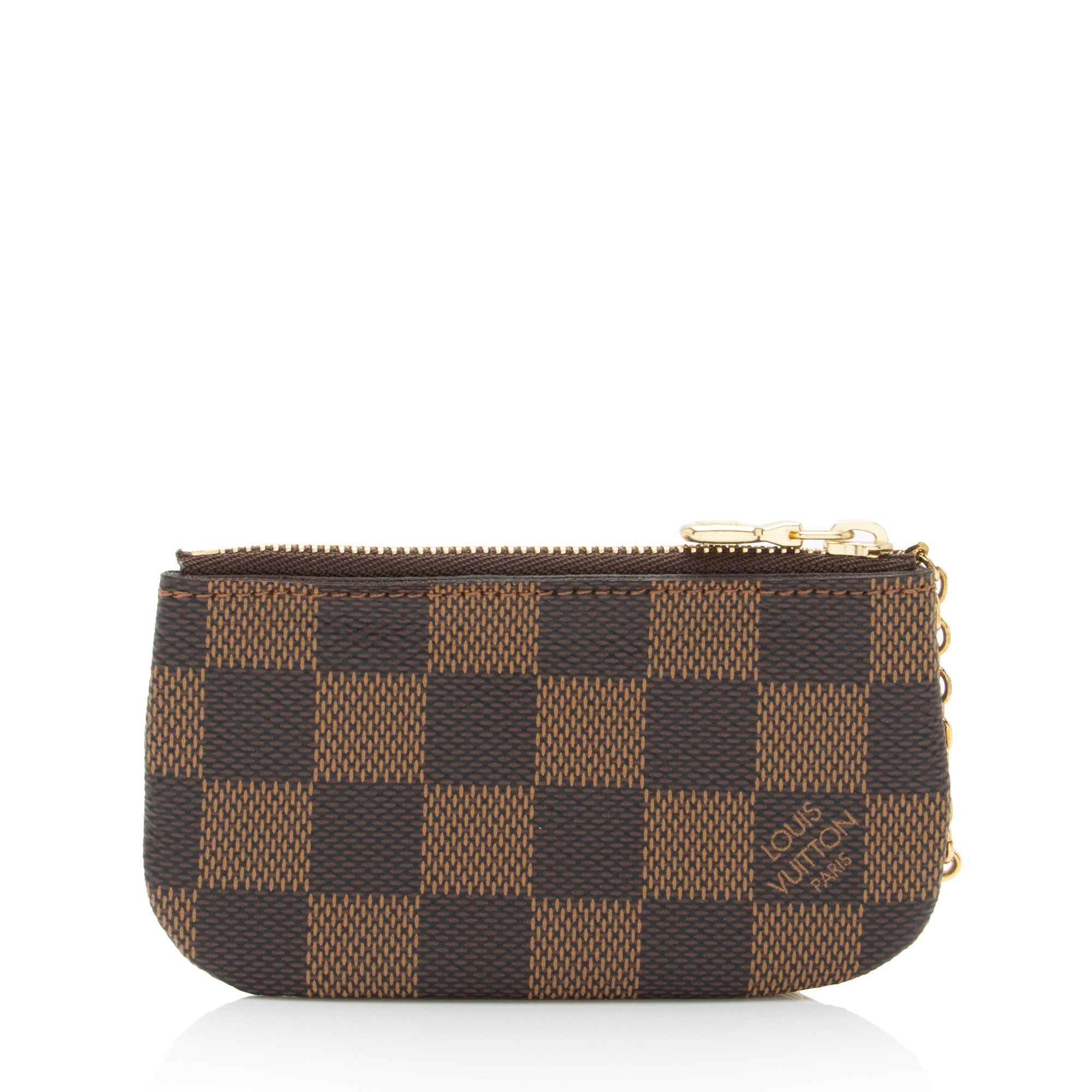 Louis Vuitton Damier Ebene Key Pouch (SHF-hhCQrk)