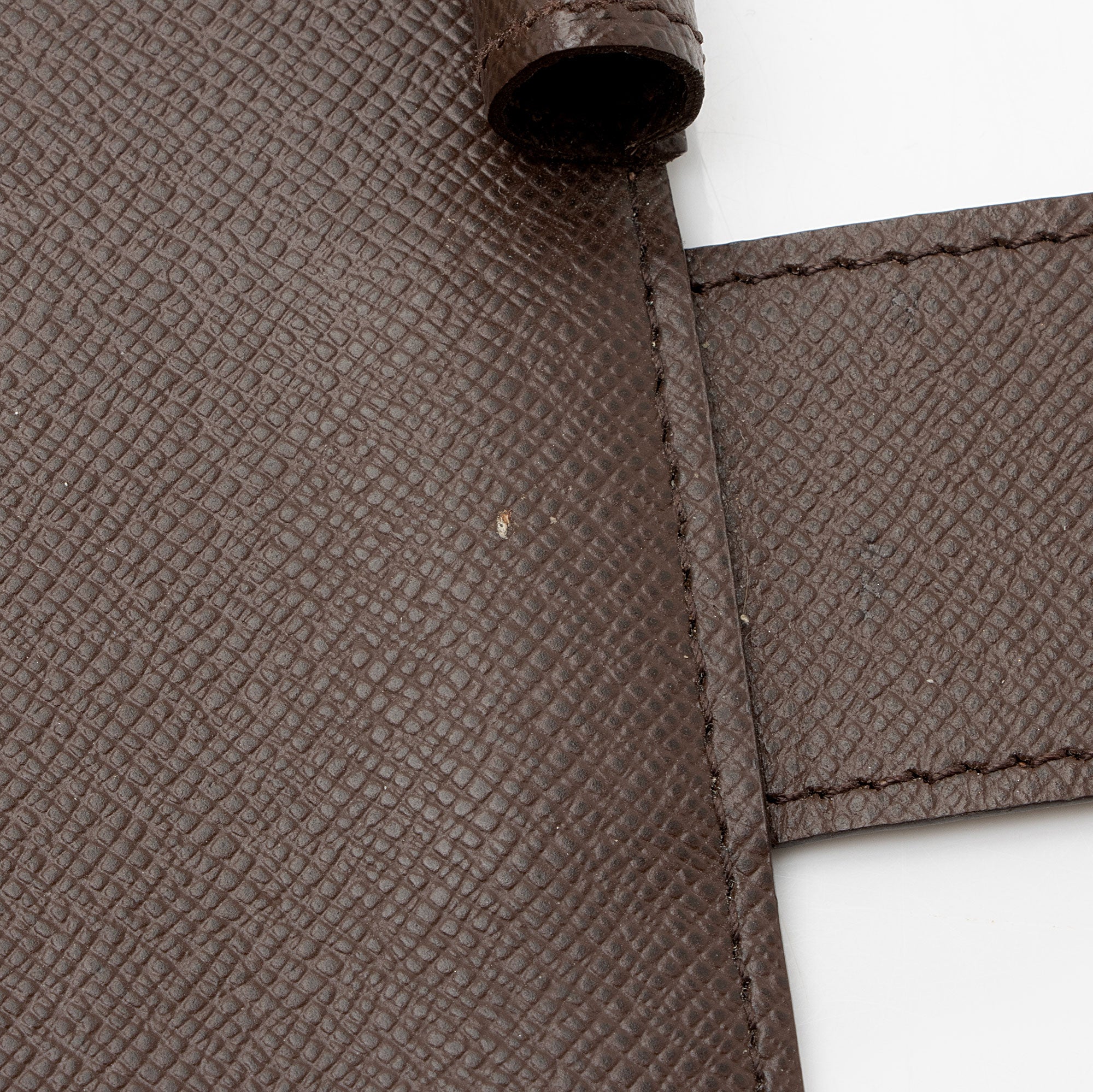 Louis Vuitton Damier Ebene Large Ring Agenda Cover (SHF-MCykrN)