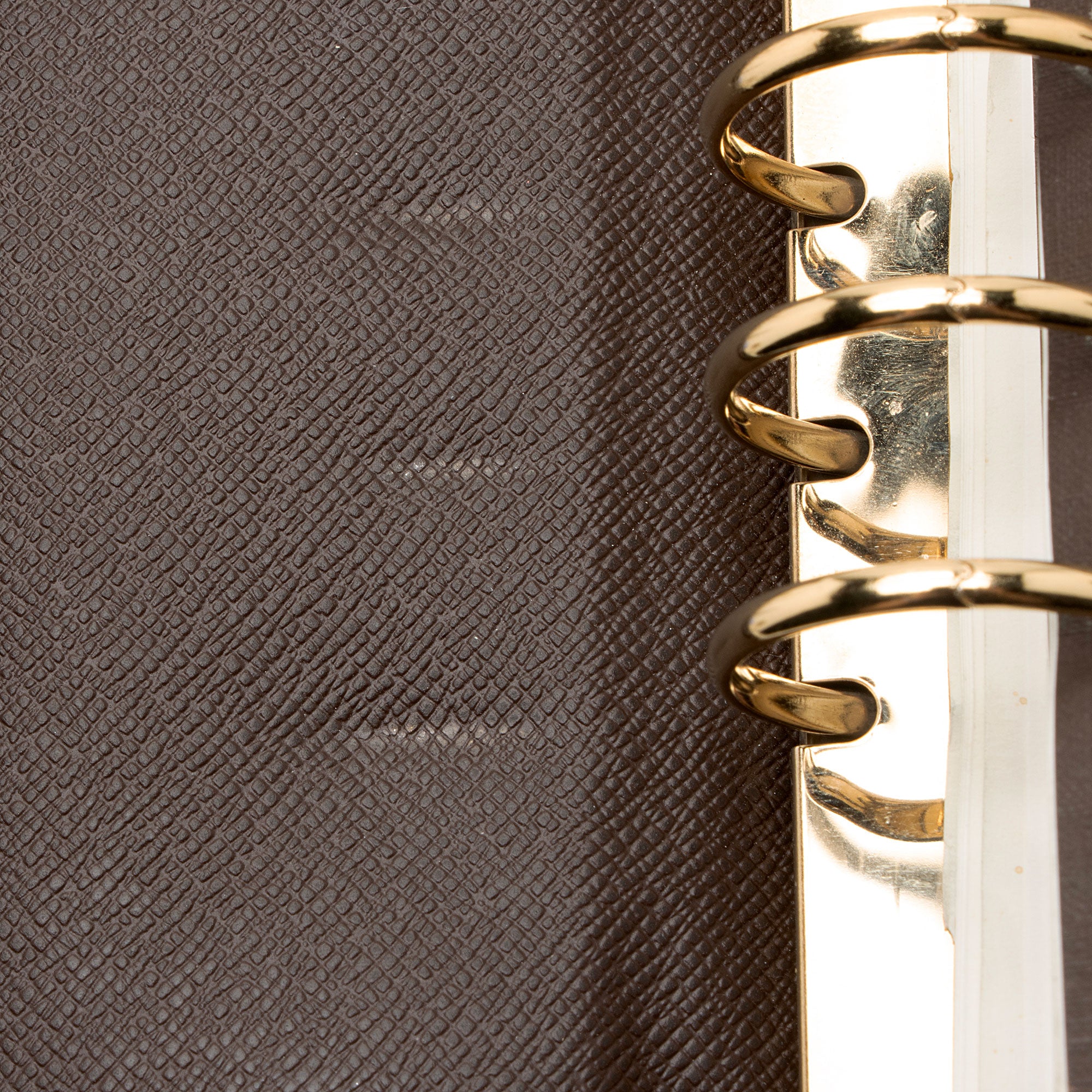 Louis Vuitton Damier Ebene Large Ring Agenda Cover (SHF-MCykrN)