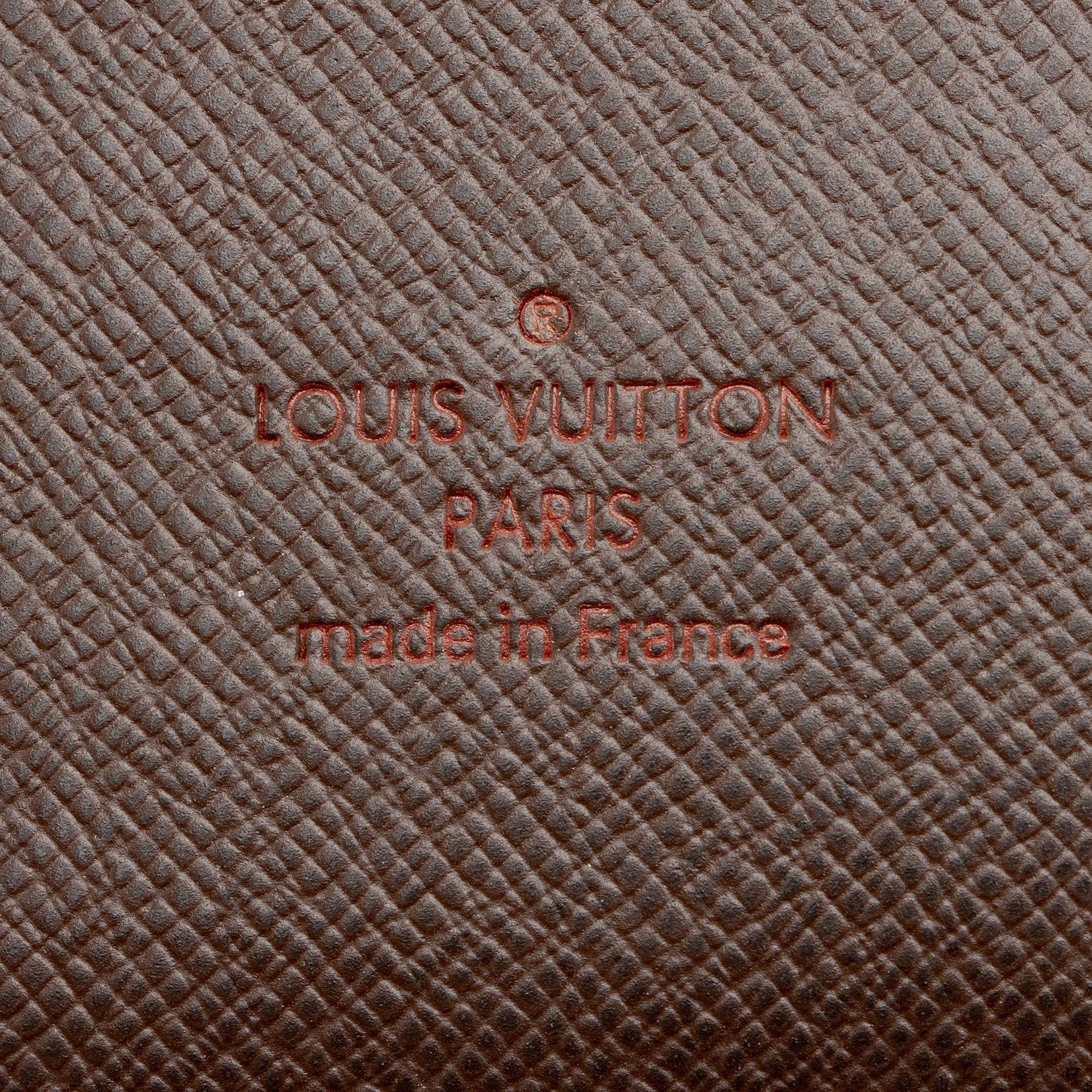 Louis Vuitton Damier Ebene Large Ring Agenda Cover (SHF-MCykrN)