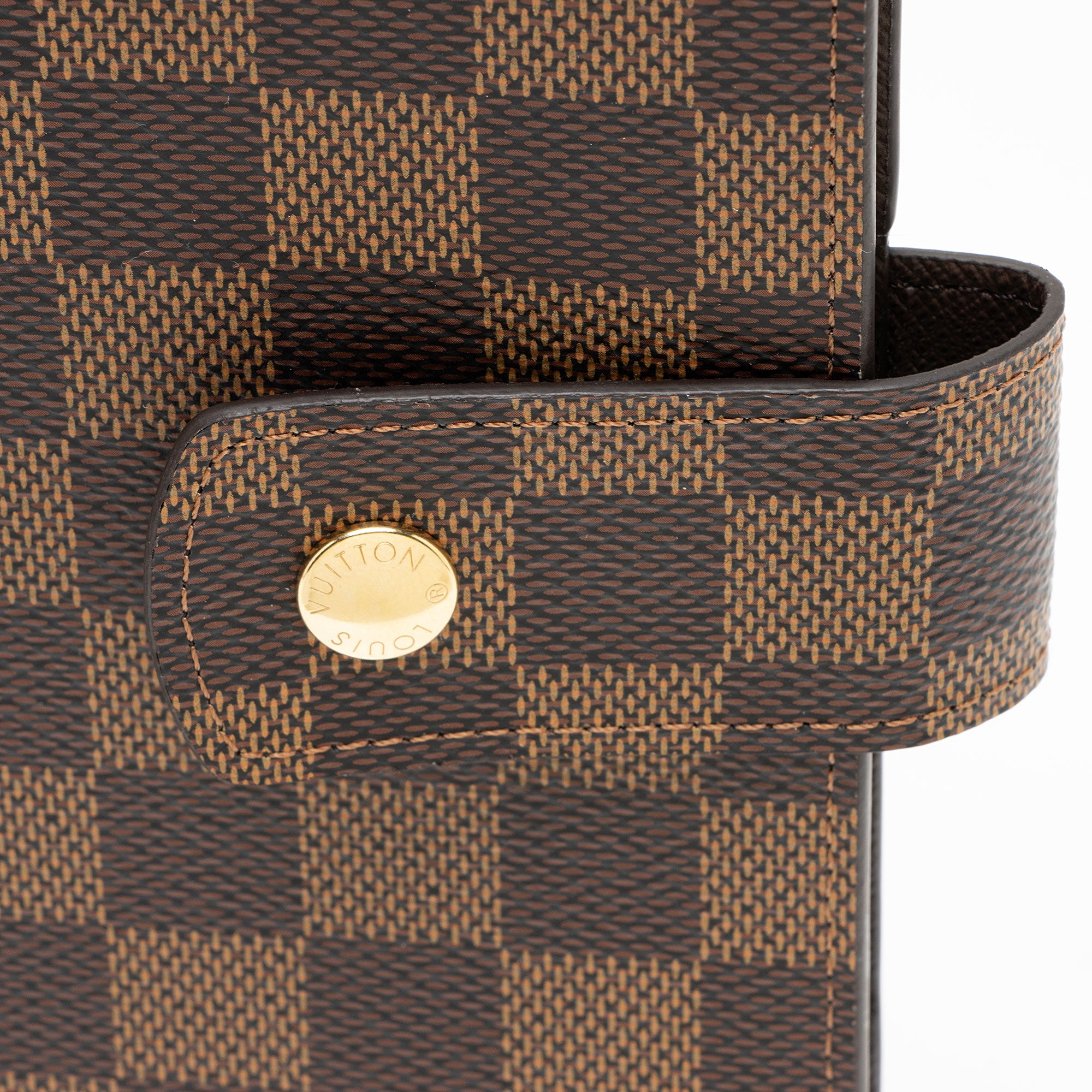 Louis Vuitton Damier Ebene Large Ring Agenda Cover