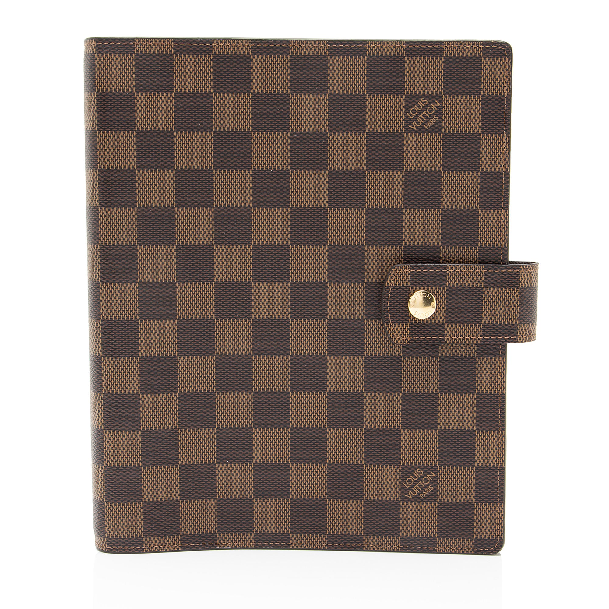 Louis Vuitton Damier Ebene Large Ring Agenda Cover