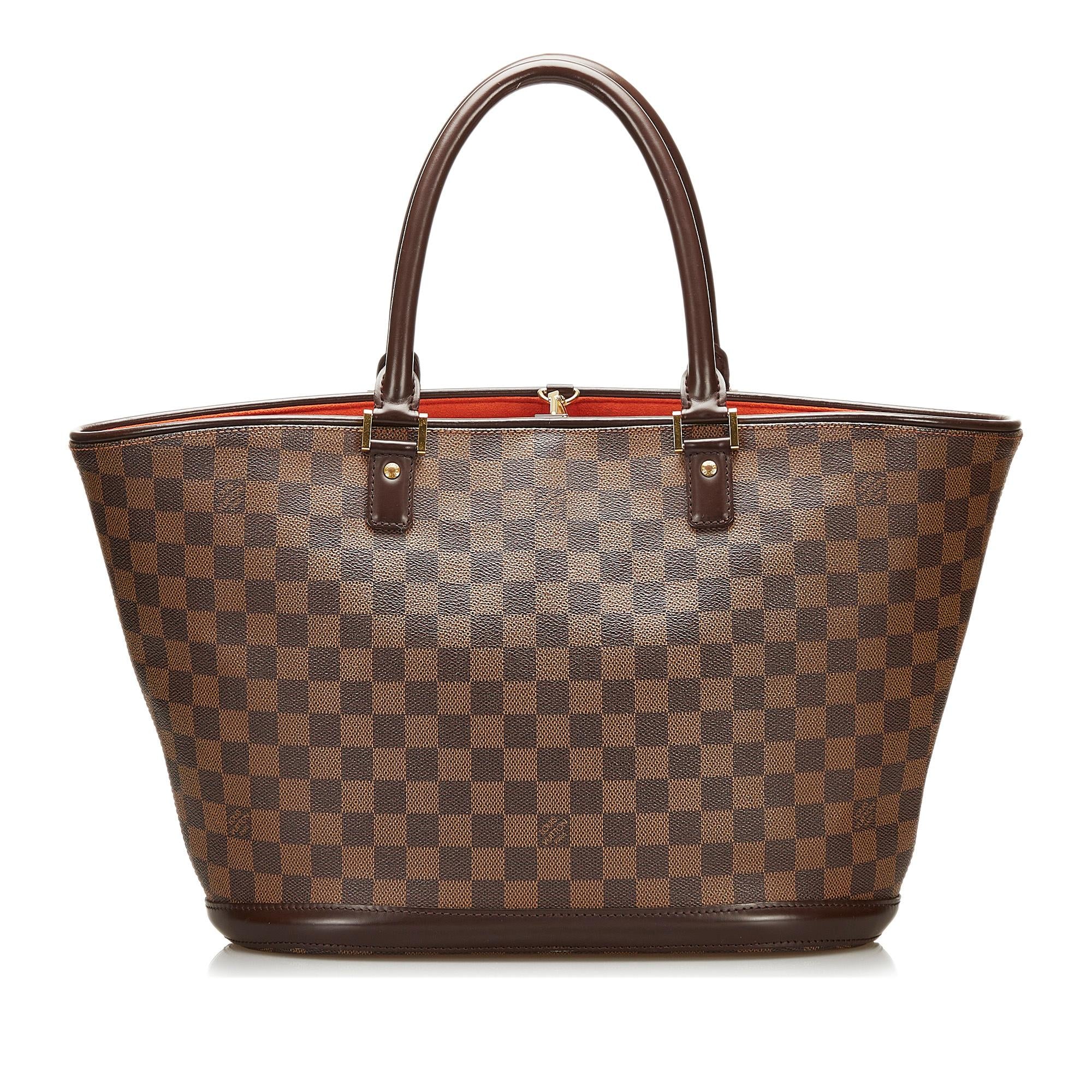 Louis Vuitton Damier Ebene Manosque GM (SHG-O9mb64)