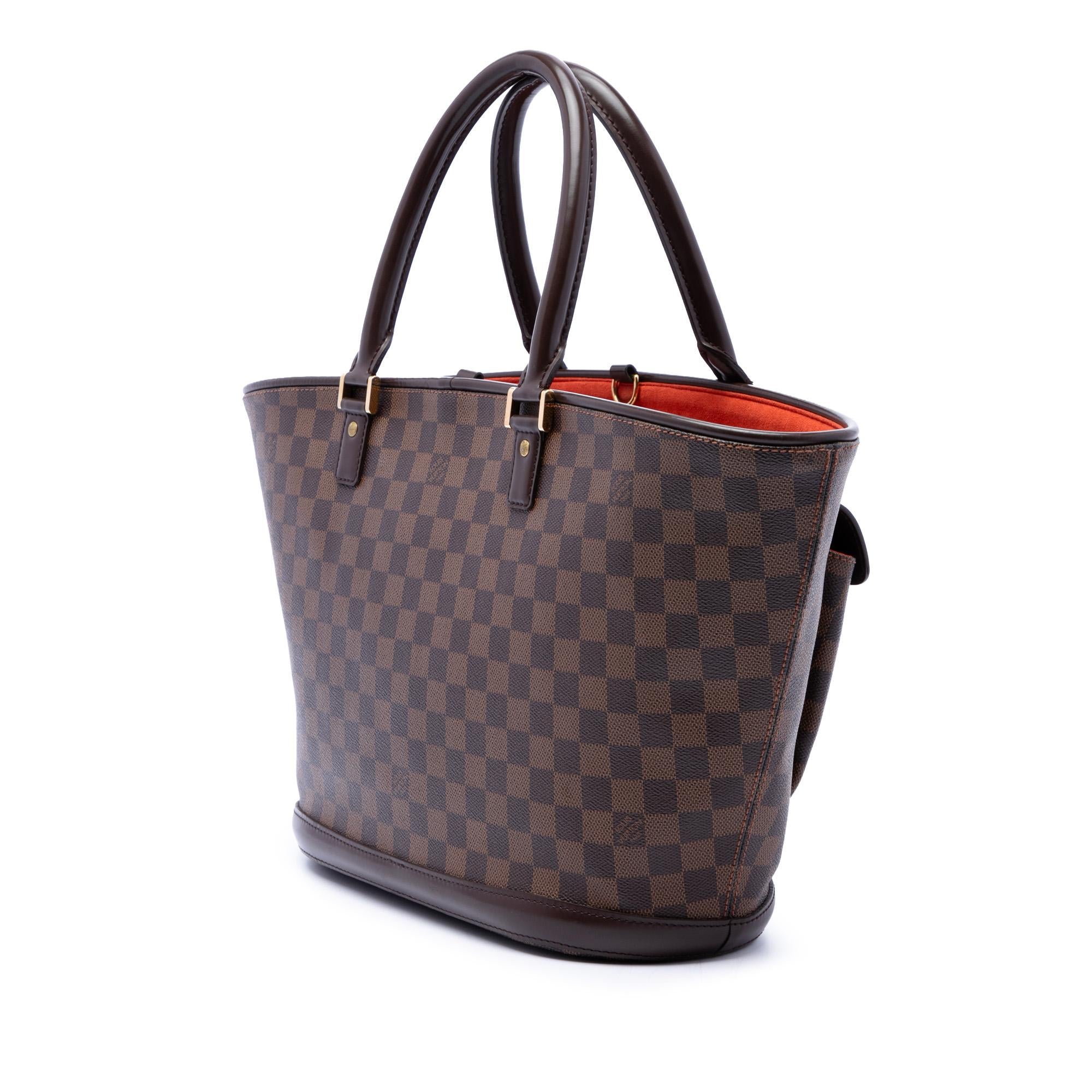 Louis Vuitton Damier Ebene Manosque GM