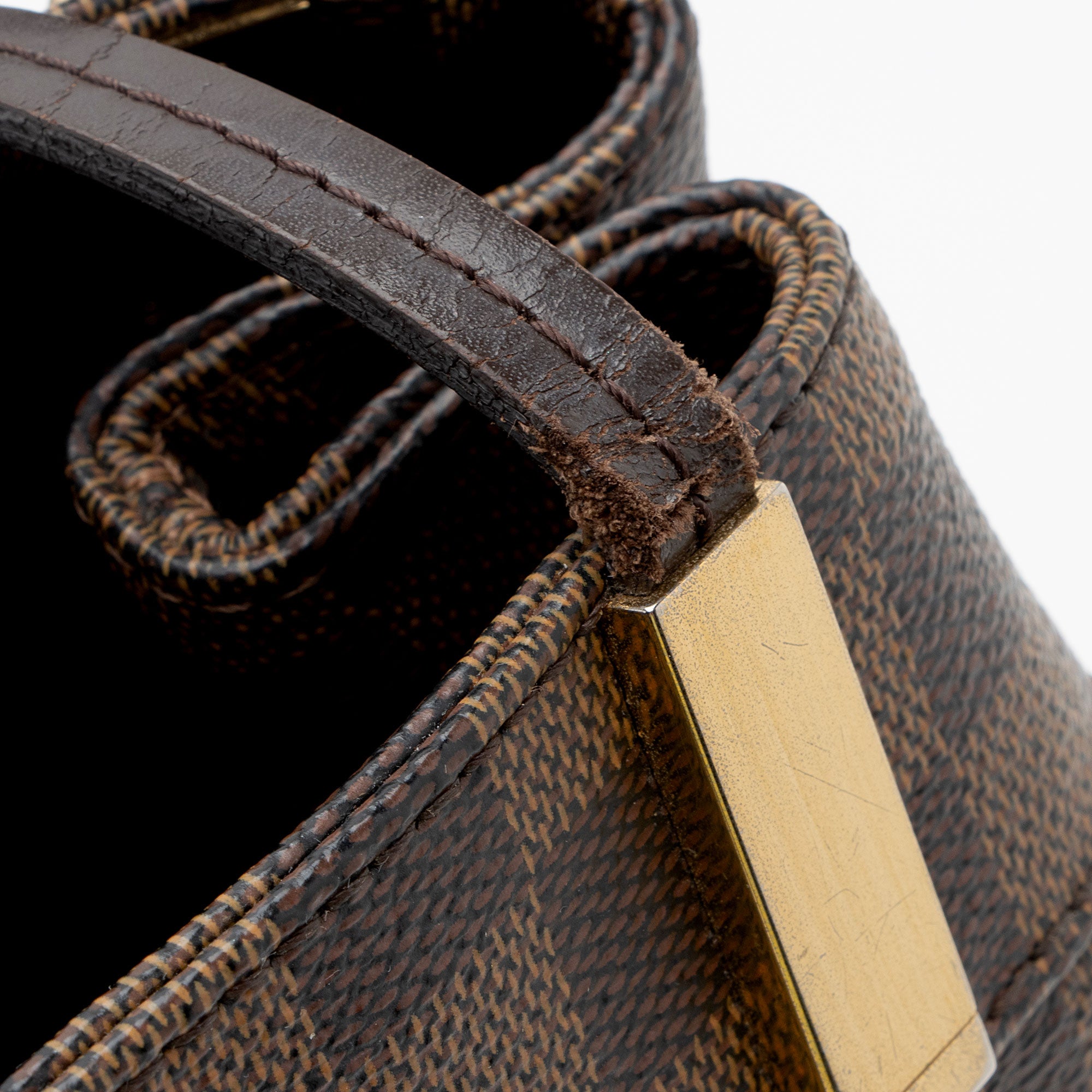 Louis Vuitton Damier Ebene Marylebone PM Tote (SHF-lonoGj)