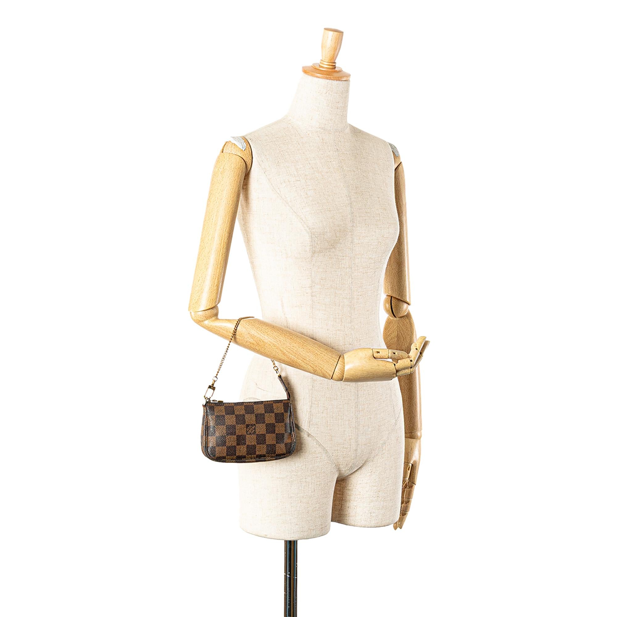 Louis Vuitton Damier Ebene Mini Pochette Accessoires