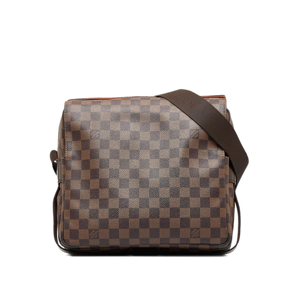 Louis Vuitton Naviglio Damier Ebene Canvas Messenger Bag on SALE