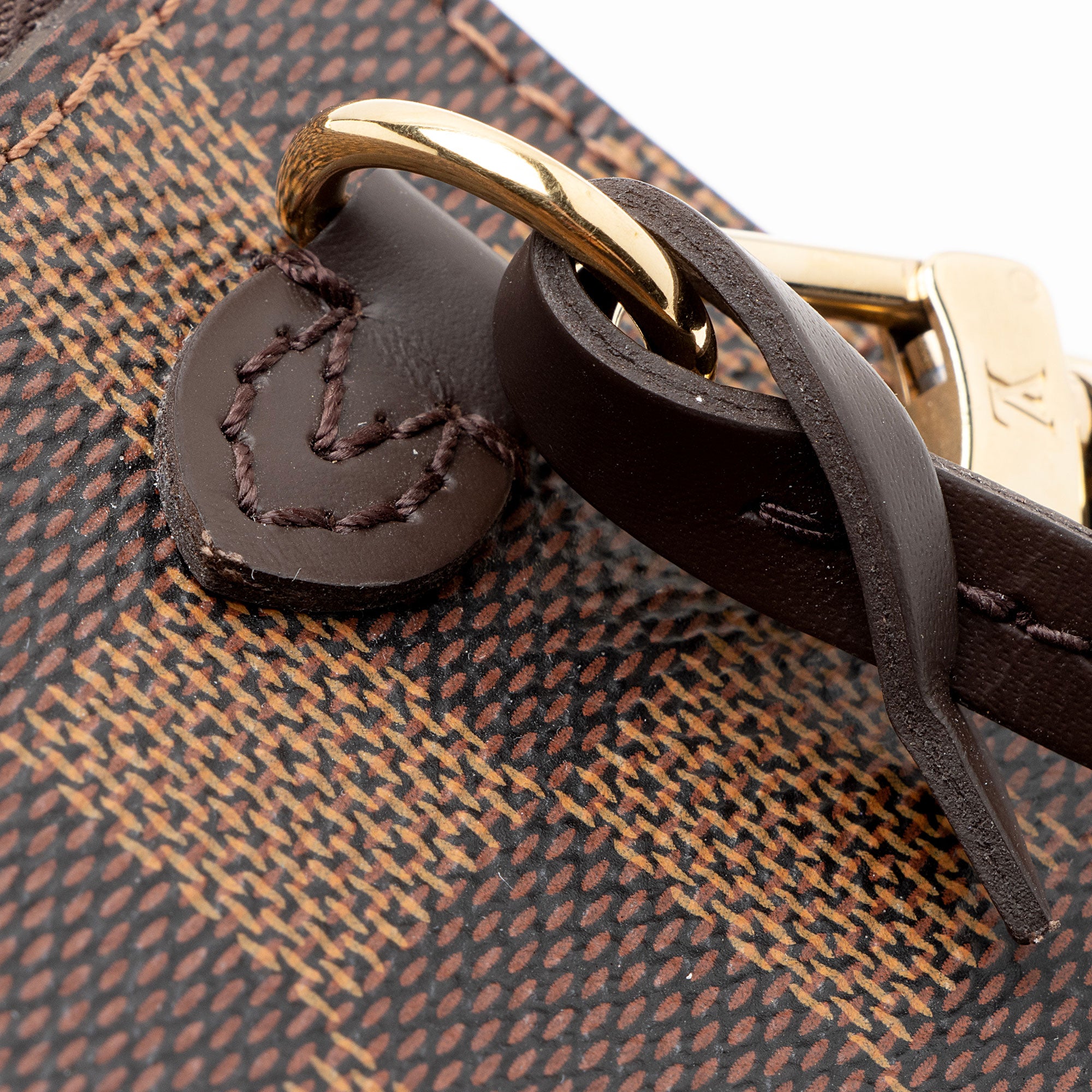 Louis Vuitton Damier Ebene Neverfull GM Pochette