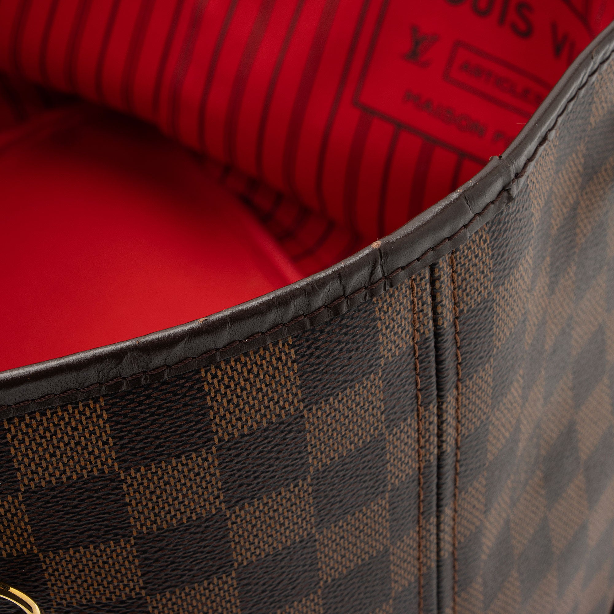 Louis Vuitton Damier Ebene Neverfull GM Tote (SHF-AM4yQX)