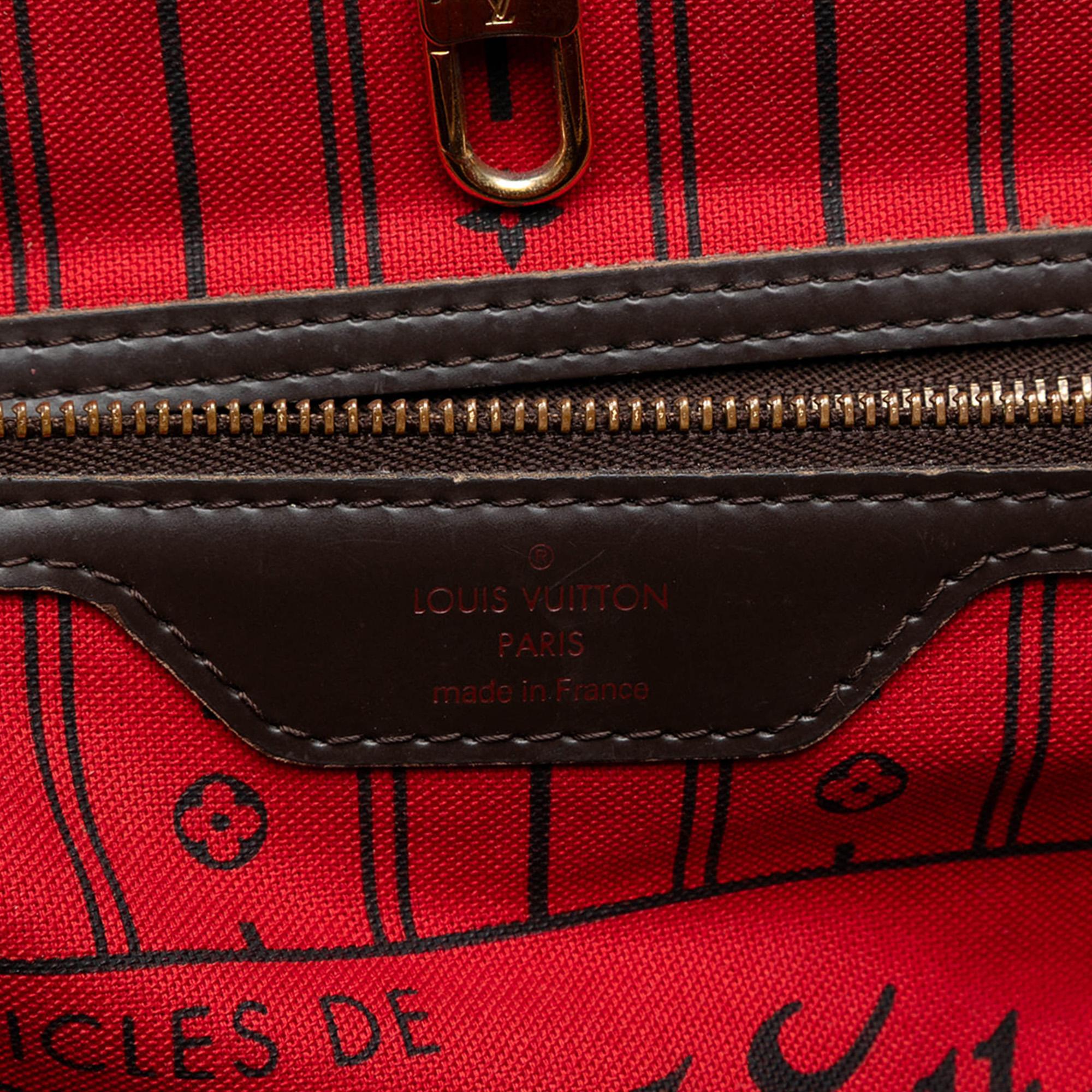 Louis Vuitton Damier Ebene Neverfull GM
