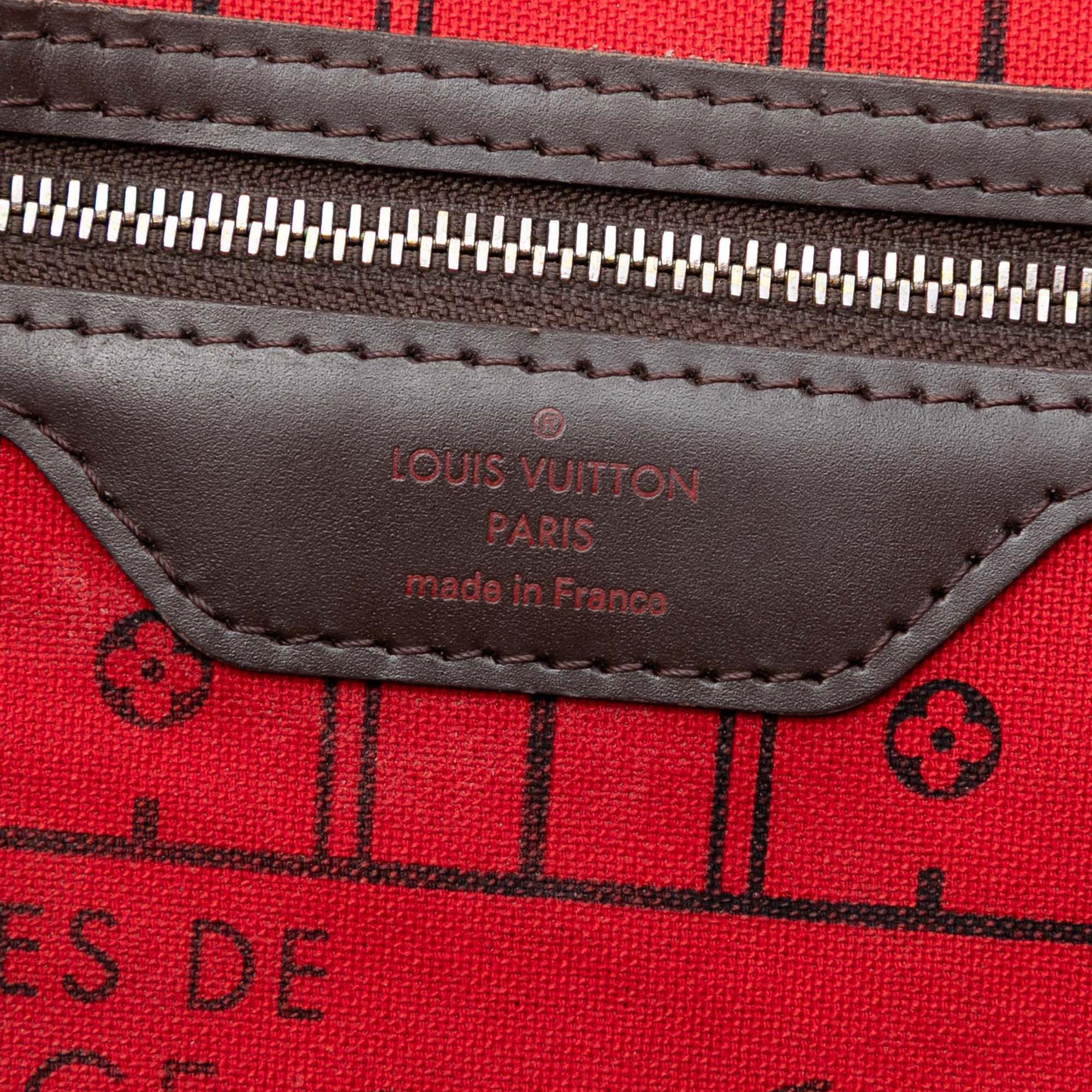 Louis Vuitton Damier Ebene Neverfull GM
