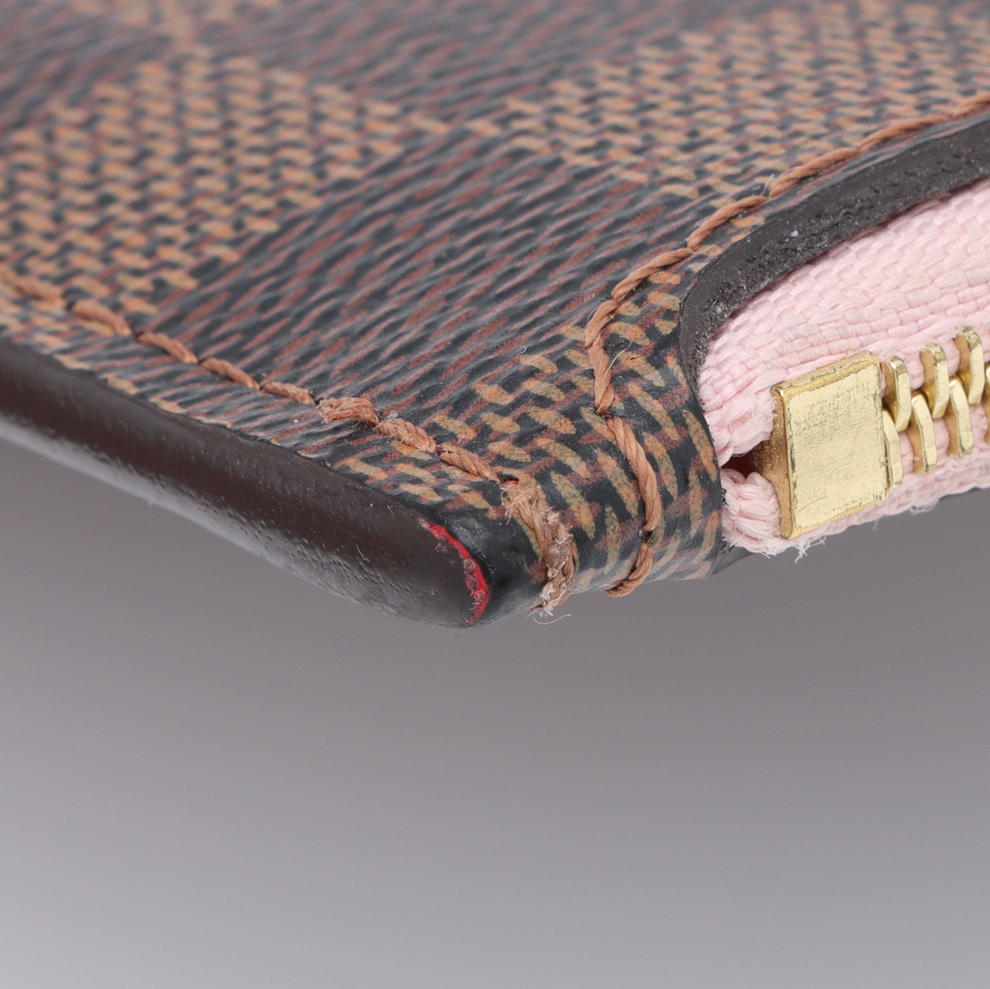 Louis Vuitton Damier Ebene Neverfull MM Pochette (SHF-OvClNn)