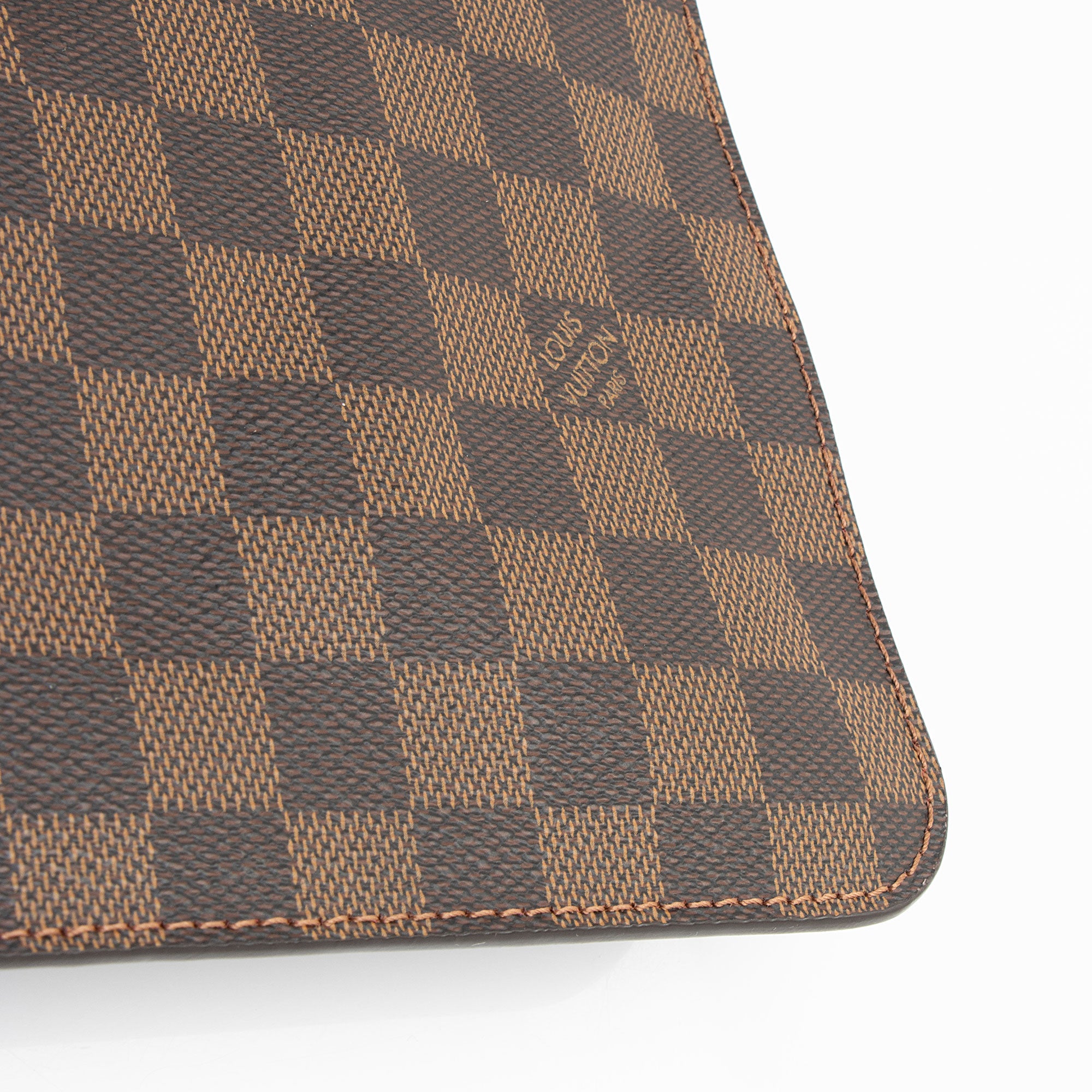 Louis Vuitton Damier Ebene Neverfull MM Pochette (SHF-JnJKpe)