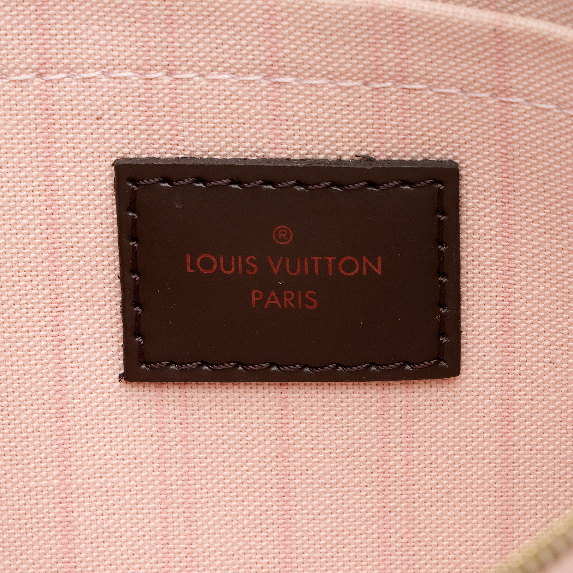 Louis Vuitton Damier Ebene Neverfull MM Pochette