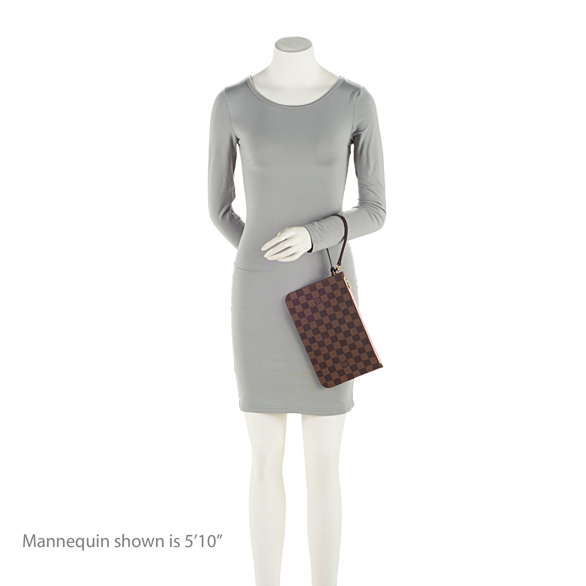 Louis Vuitton Damier Ebene Neverfull MM Pochette