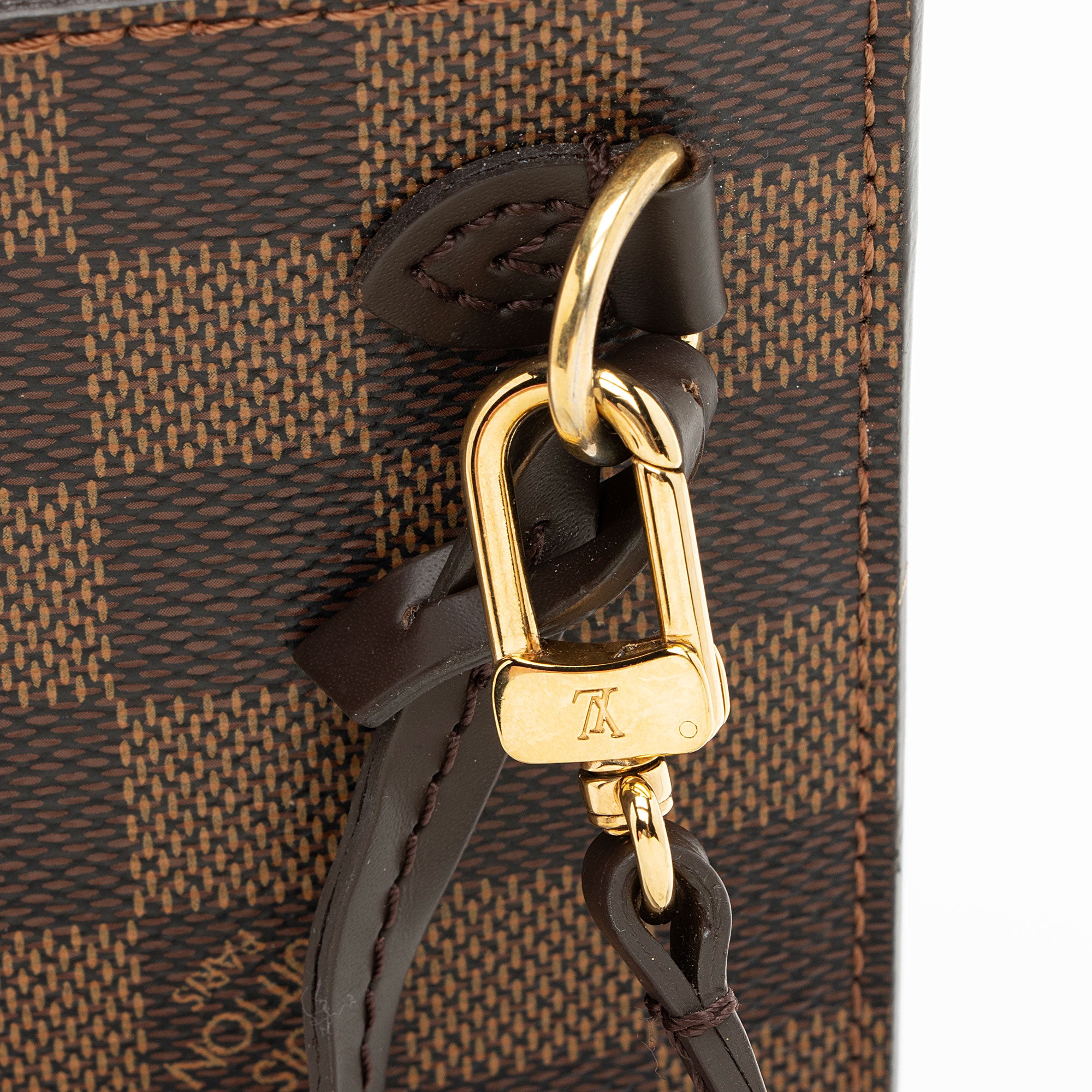 Louis Vuitton Damier Ebene Neverfull MM Pochette