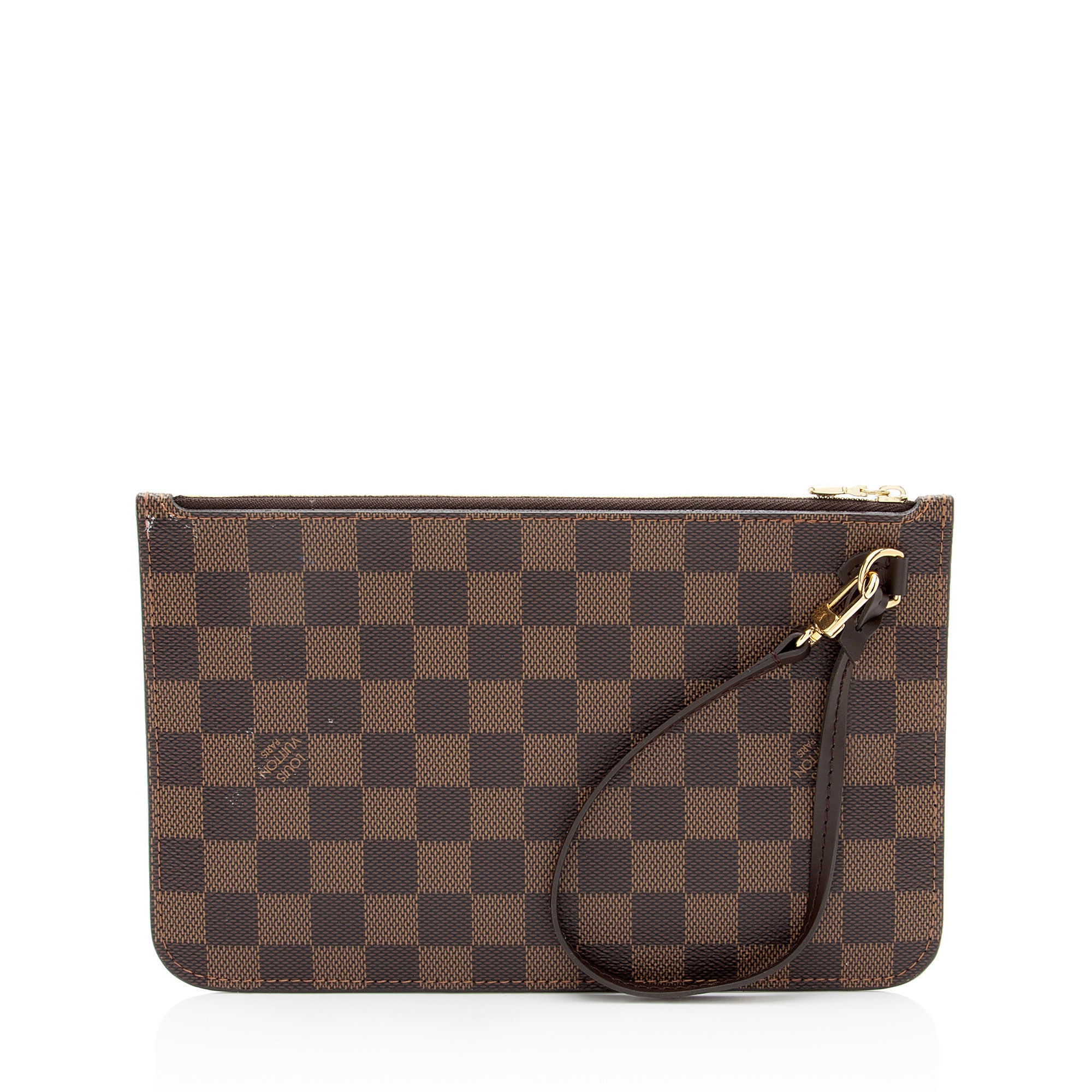 Louis Vuitton Damier Ebene Neverfull MM Pochette