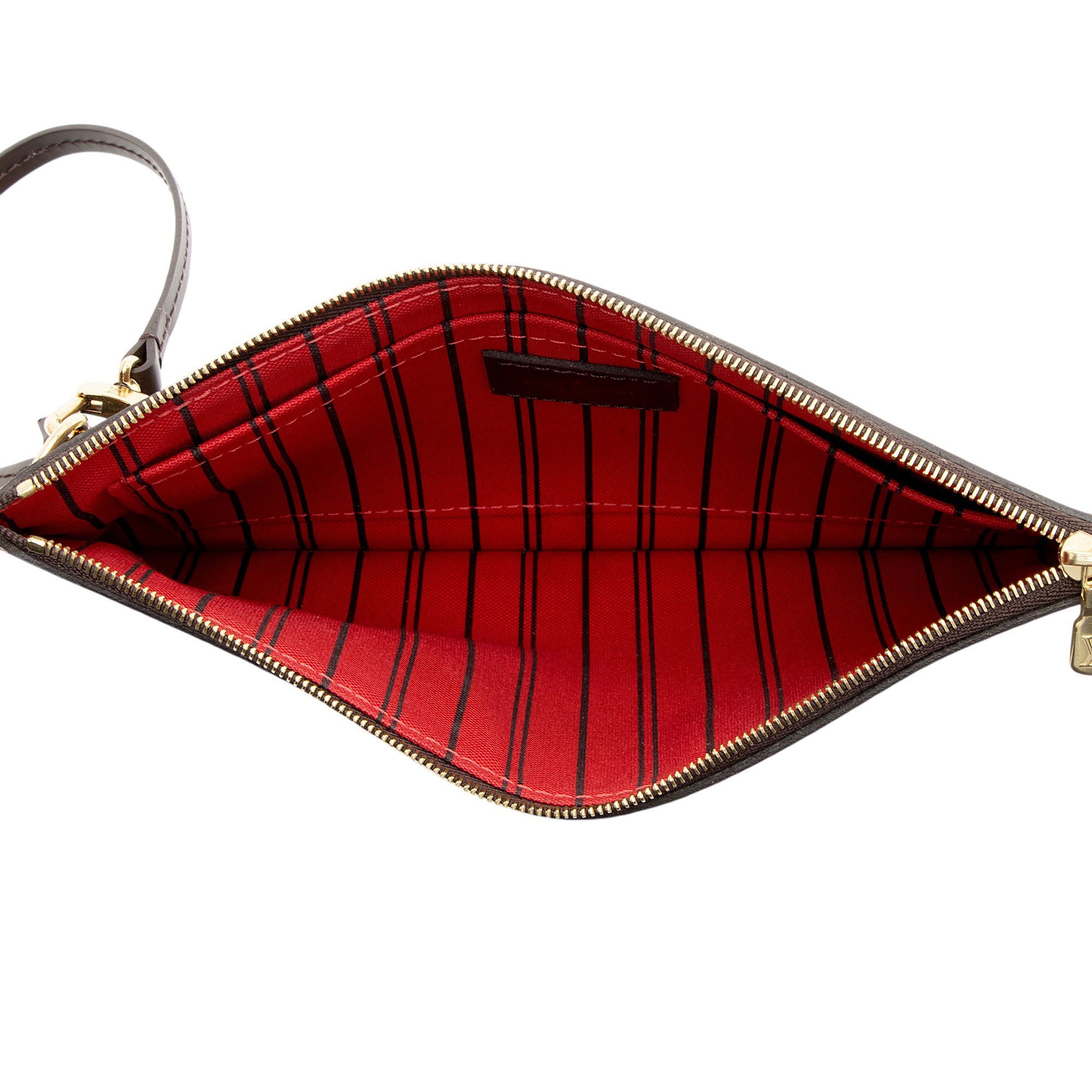 Louis Vuitton Damier Ebene Neverfull MM Pochette