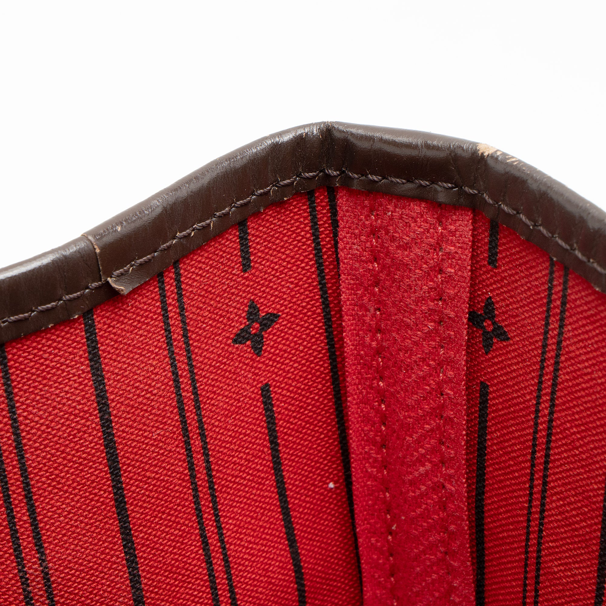 Louis Vuitton Damier Ebene Neverfull MM Tote