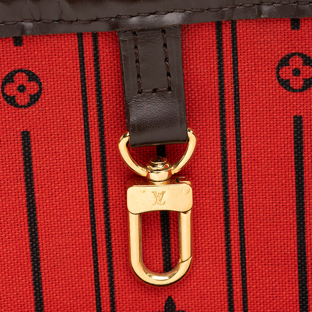 Louis Vuitton Damier Ebene Neverfull MM Tote